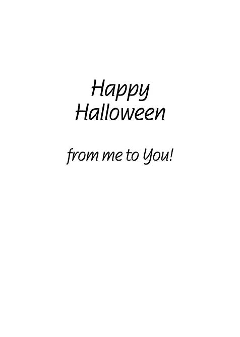 FRS 563 / 7739 Halloween Card
