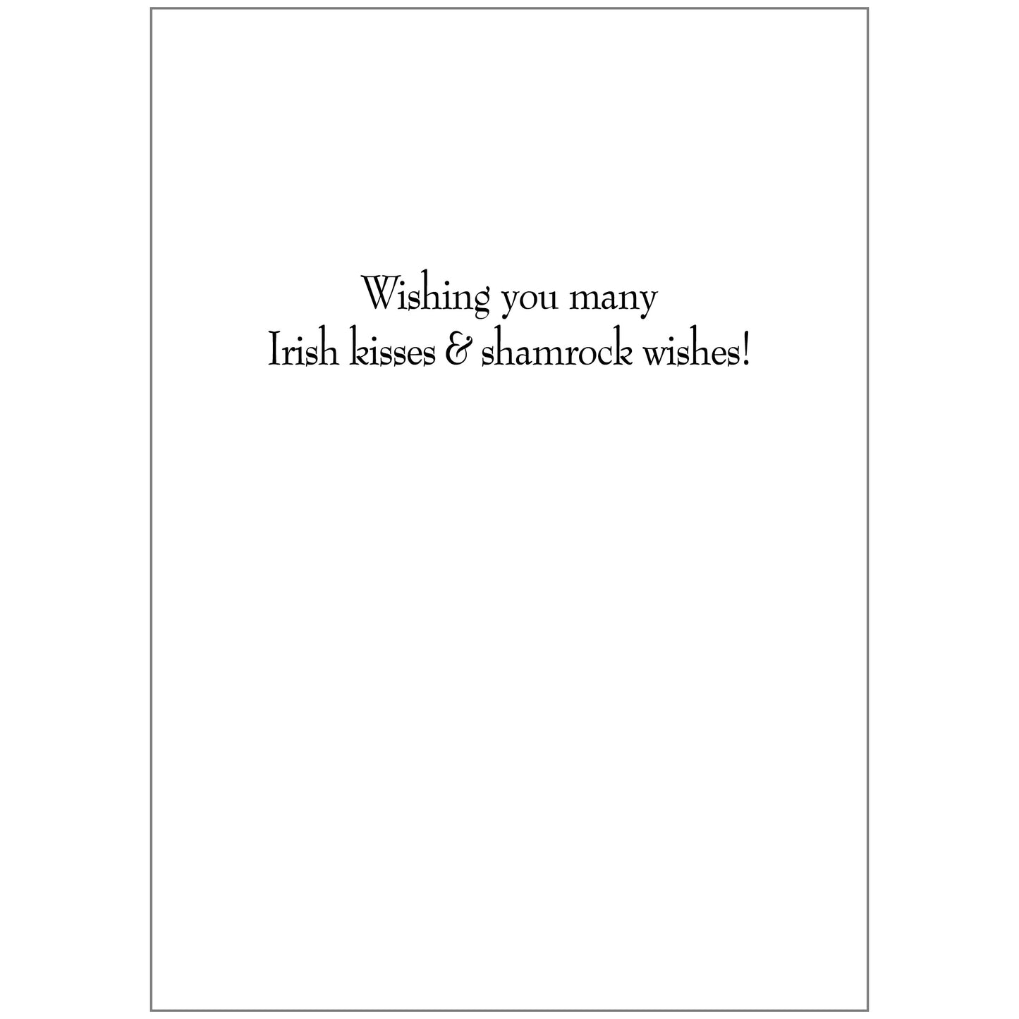 PFRS7883 St. Patrick's Day Card Premium