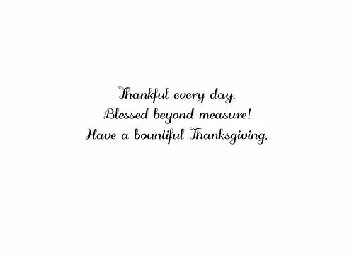 FRS 595 / 7900 Thanksgiving Card