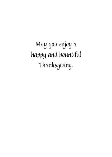 FRS 578 / 7909 Thanksgiving Card