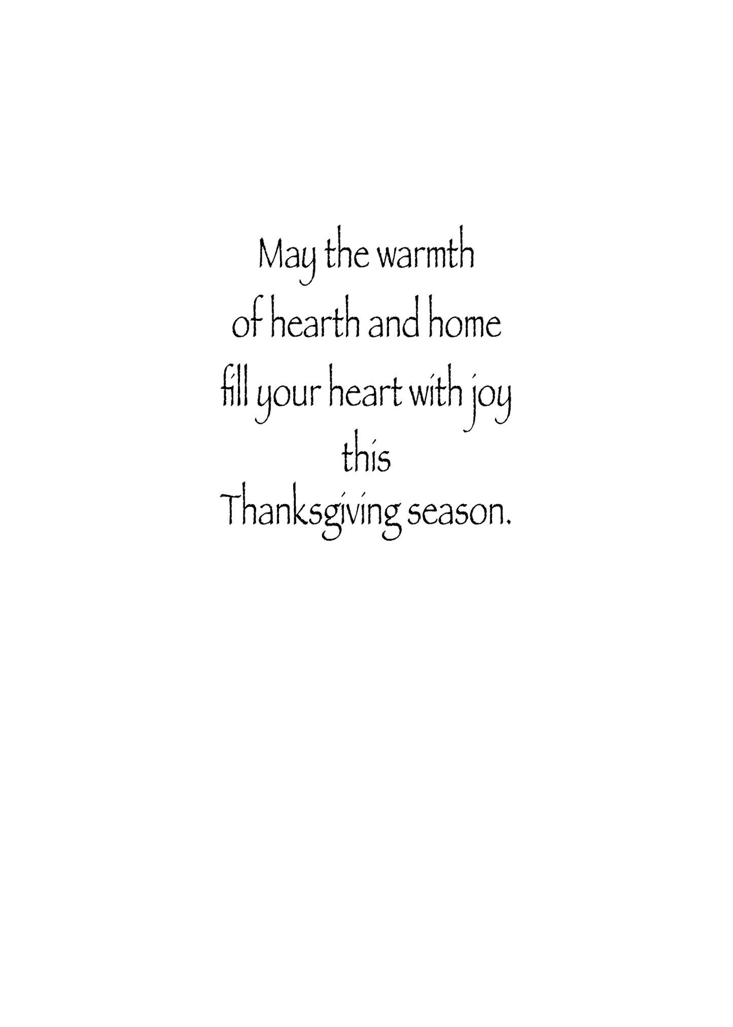 FRS7943 Thanksgiving Card