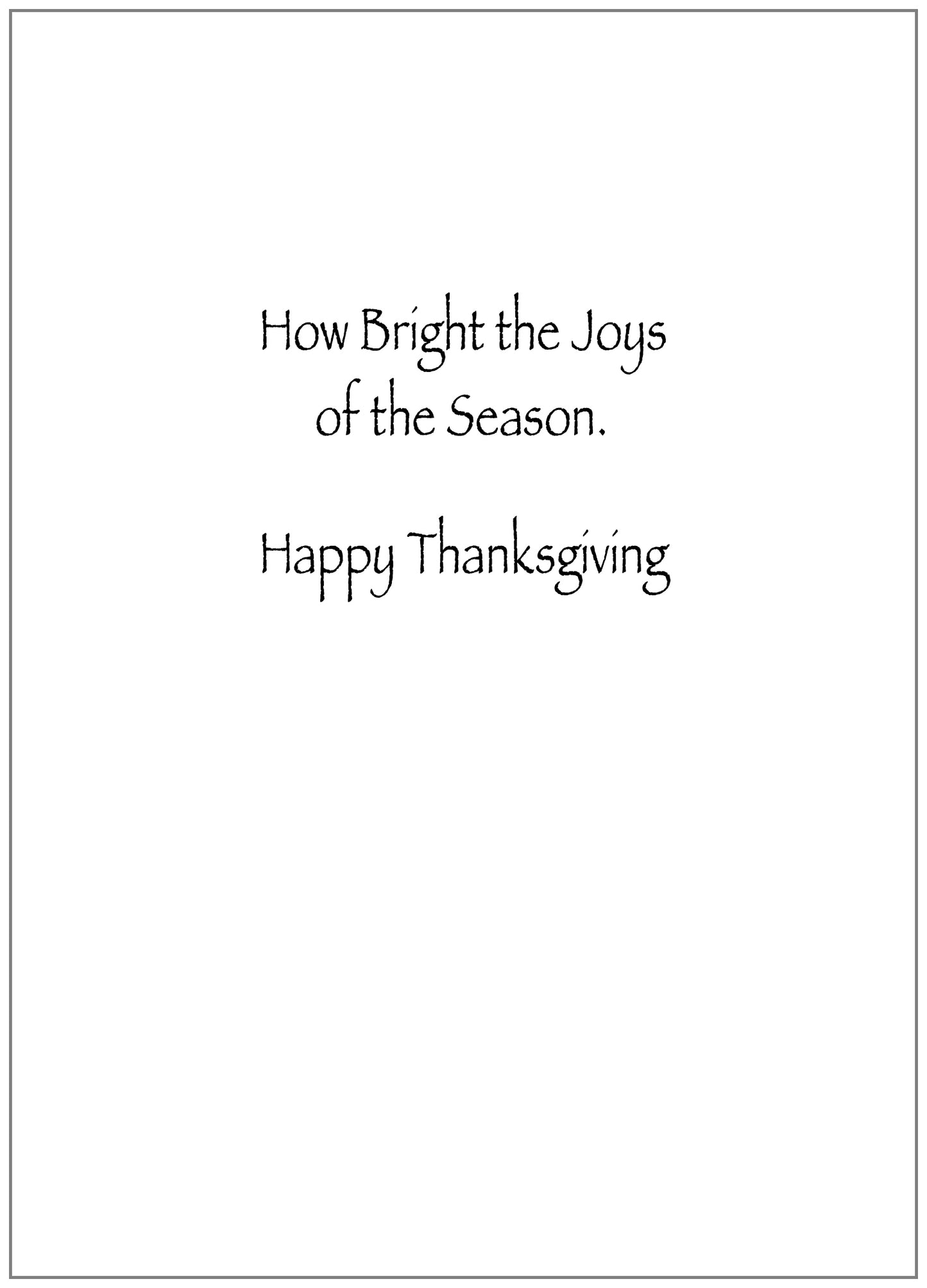 FRSBX129 Thanksgiving Card Set