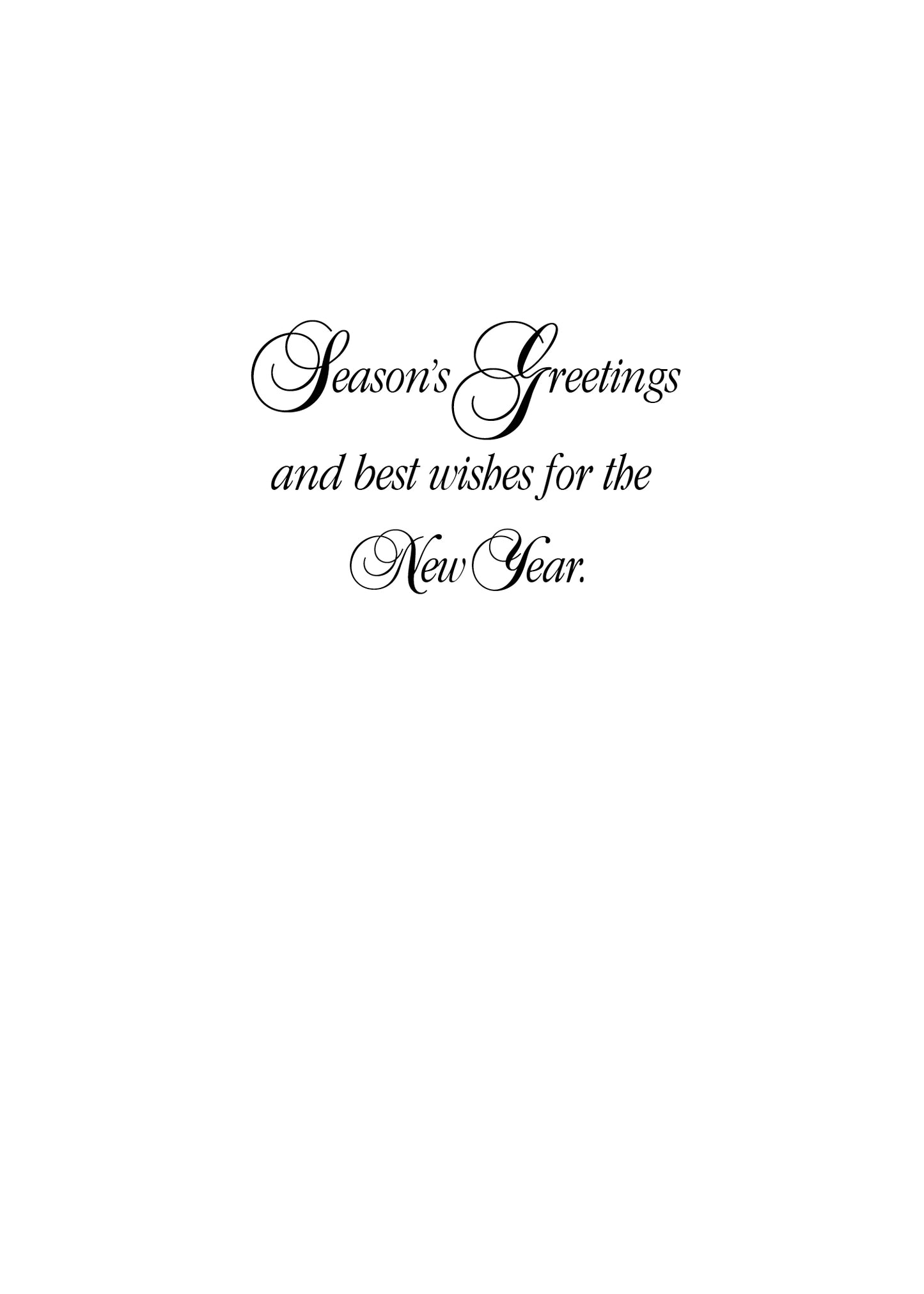 PFRS8004 Christmas Card Premium