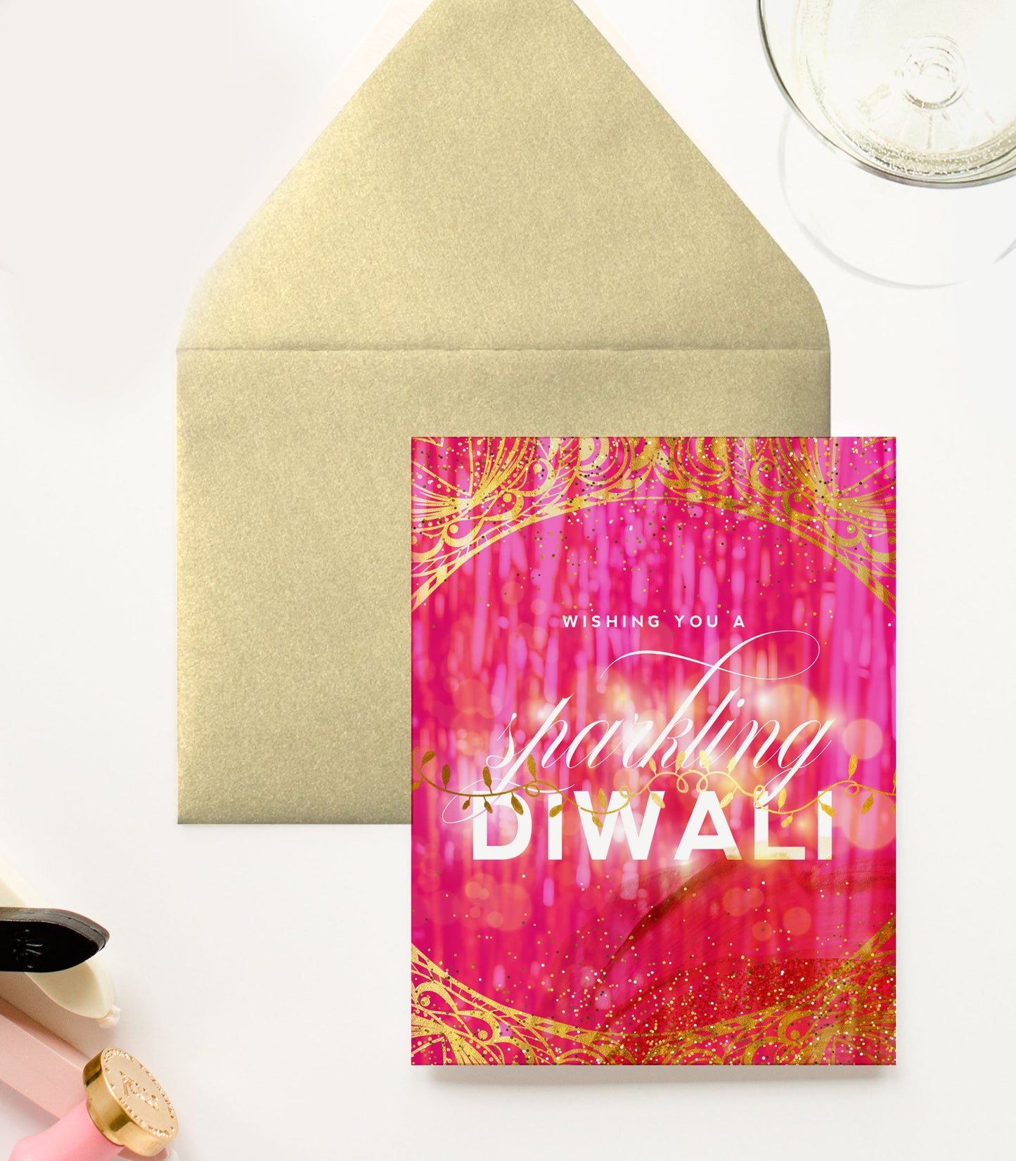 KMB115 Diwali Card