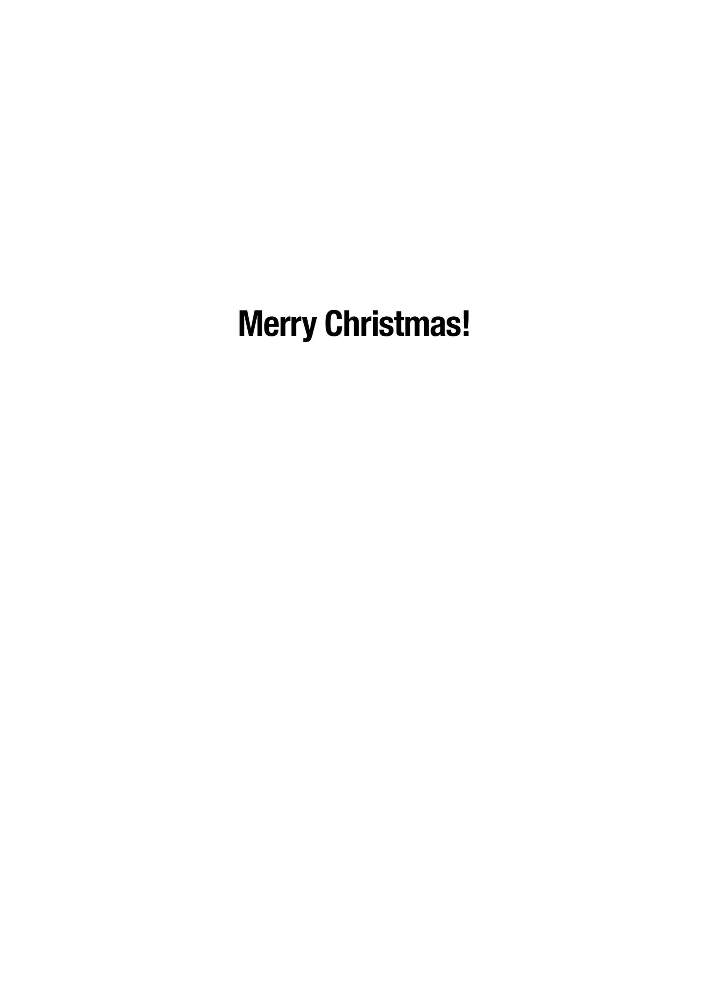 IKIH112 Christmas Card