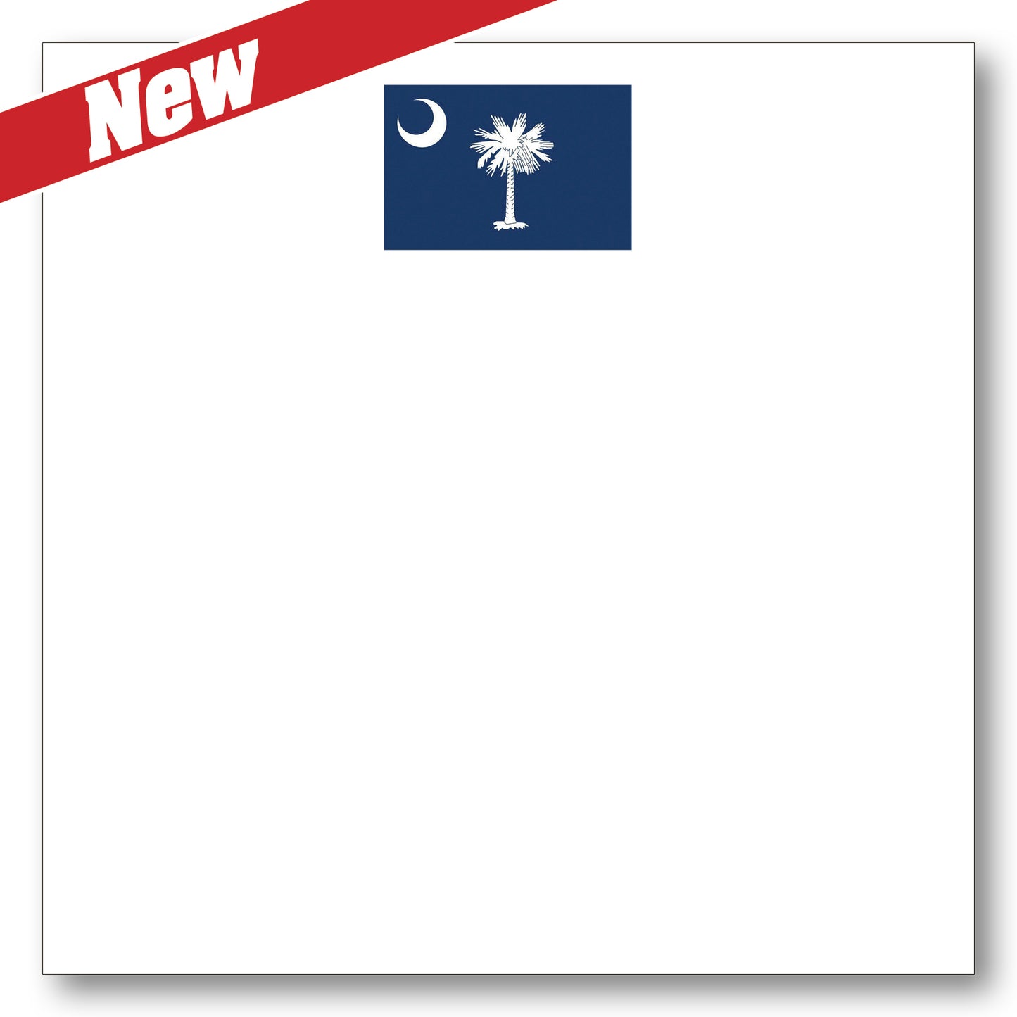 South Carolina Flag Note Block