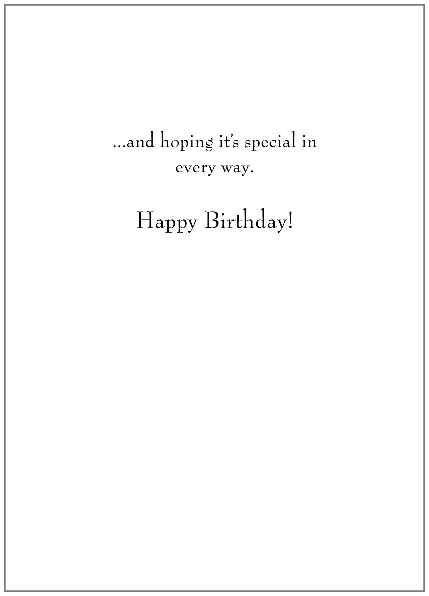 NT118 Birthday Card