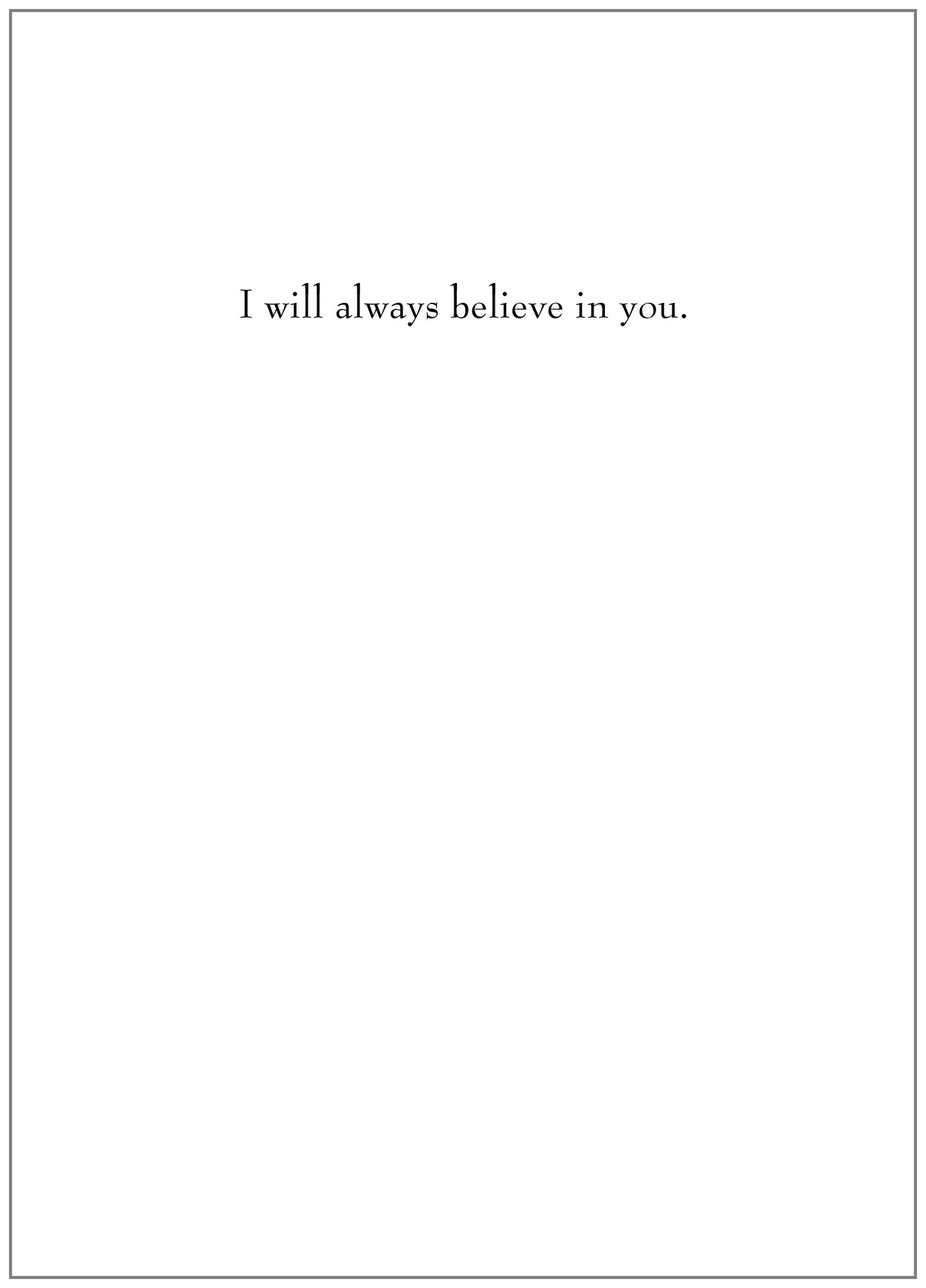 NT123 Encouragement Card