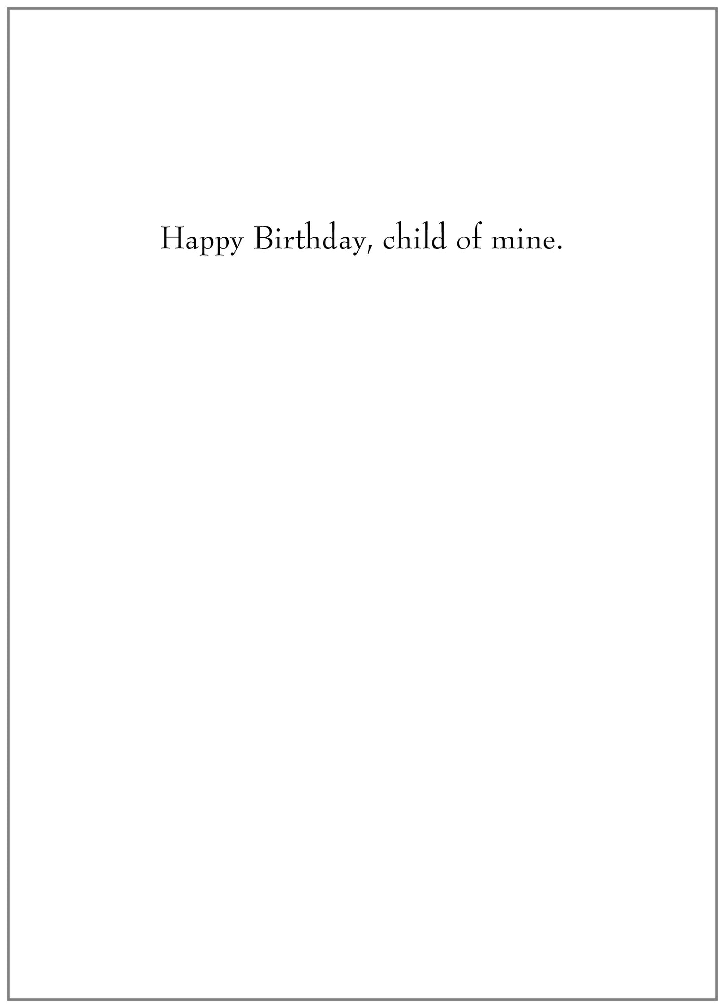 NT130 Birthday Card