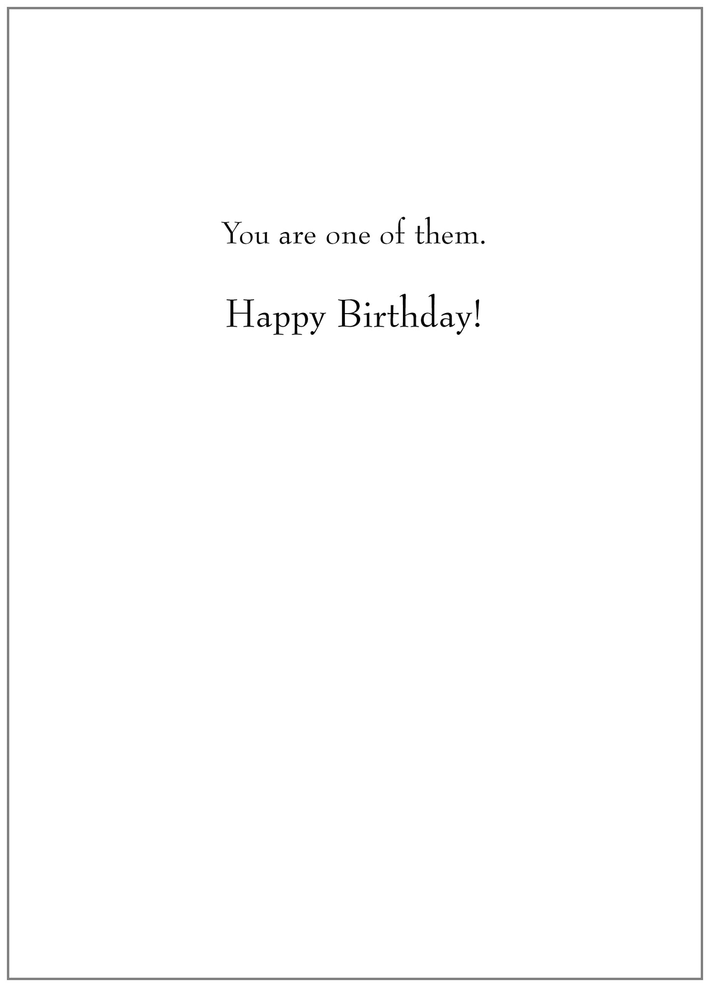 NT140 Birthday Card