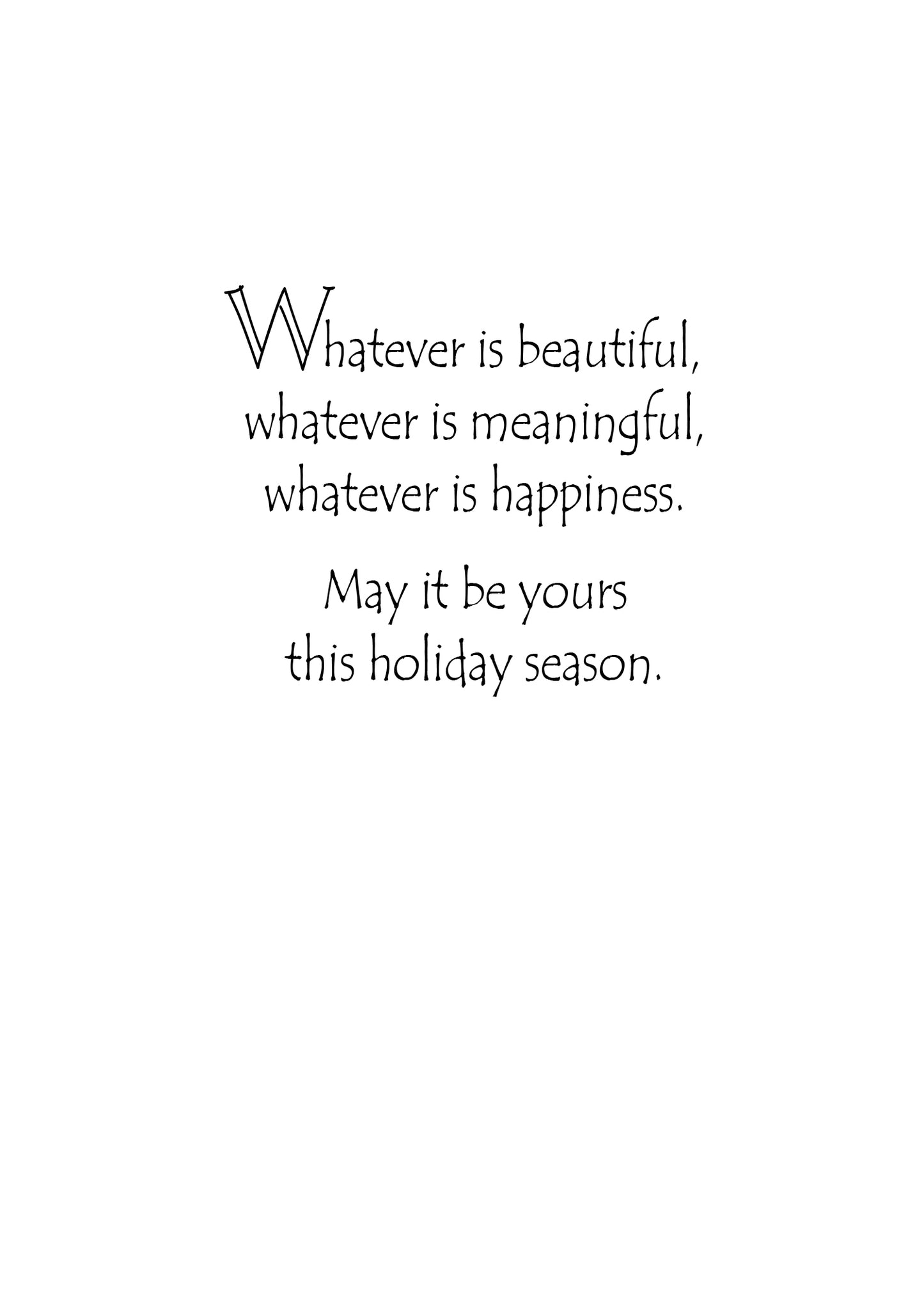 FRS 153 / 5281 Christmas Card