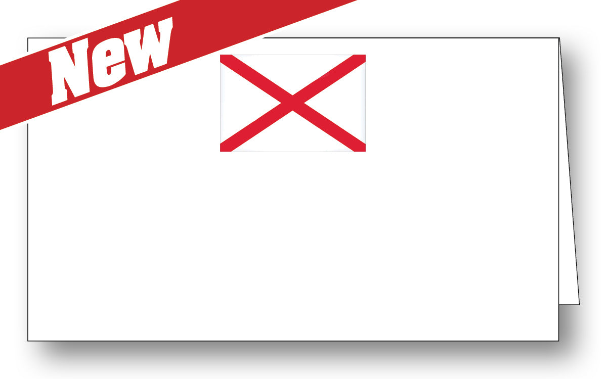 Alabama Flag Place Card