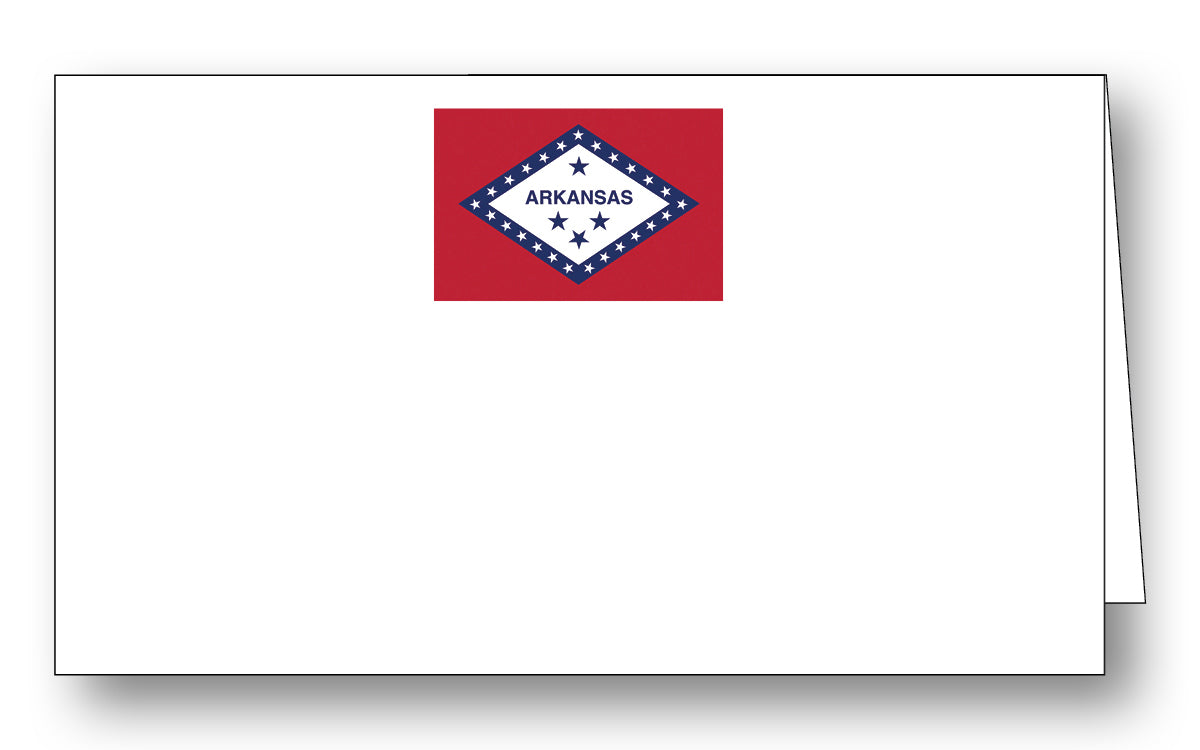 Arkansas Flag Place Card