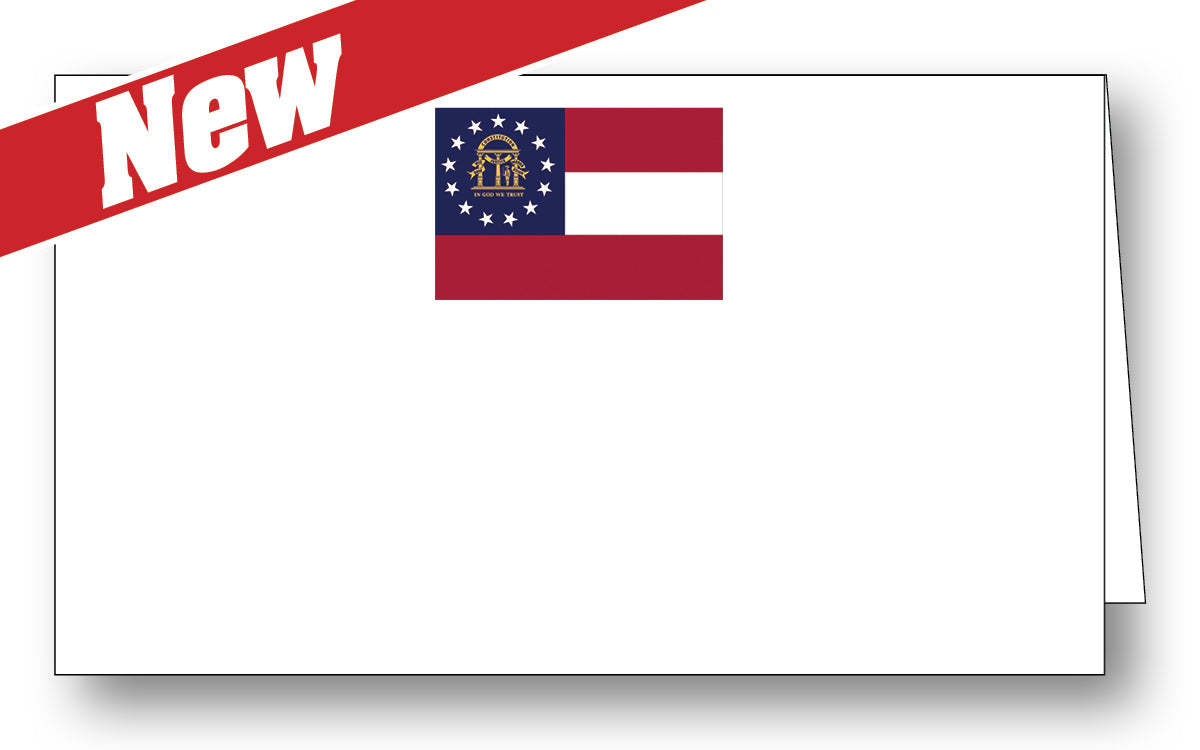 Georgia Flag Place Card