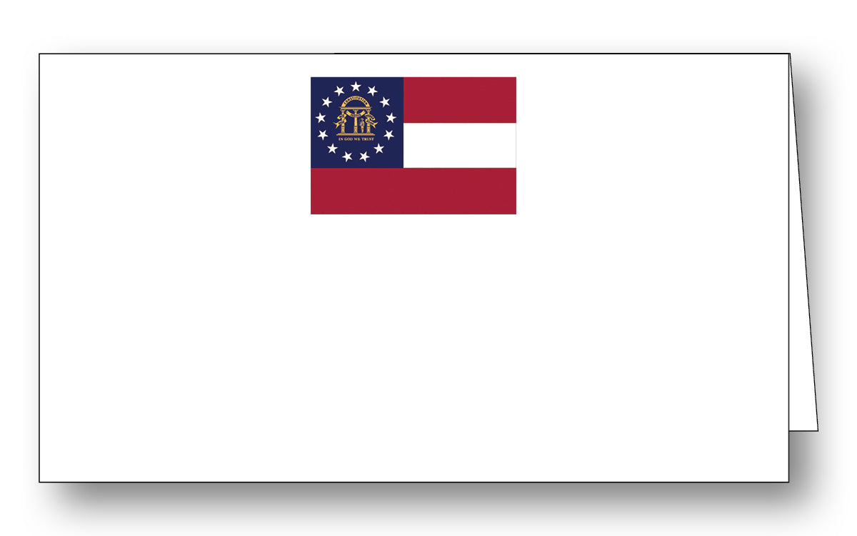 Georgia Flag Place Card