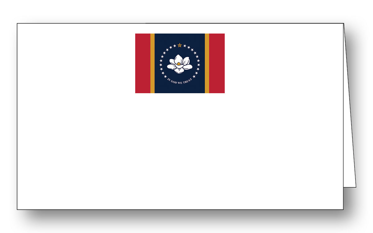 Mississippi Flag Place Card
