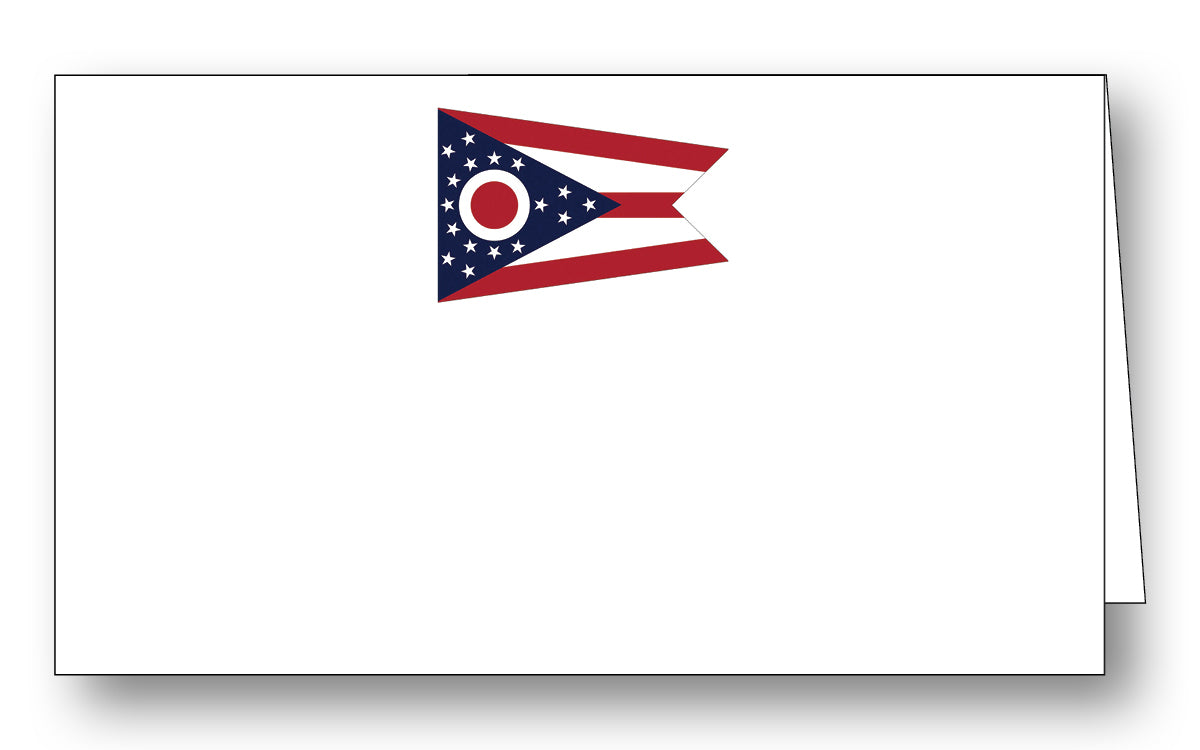 Ohio Flag Place Card