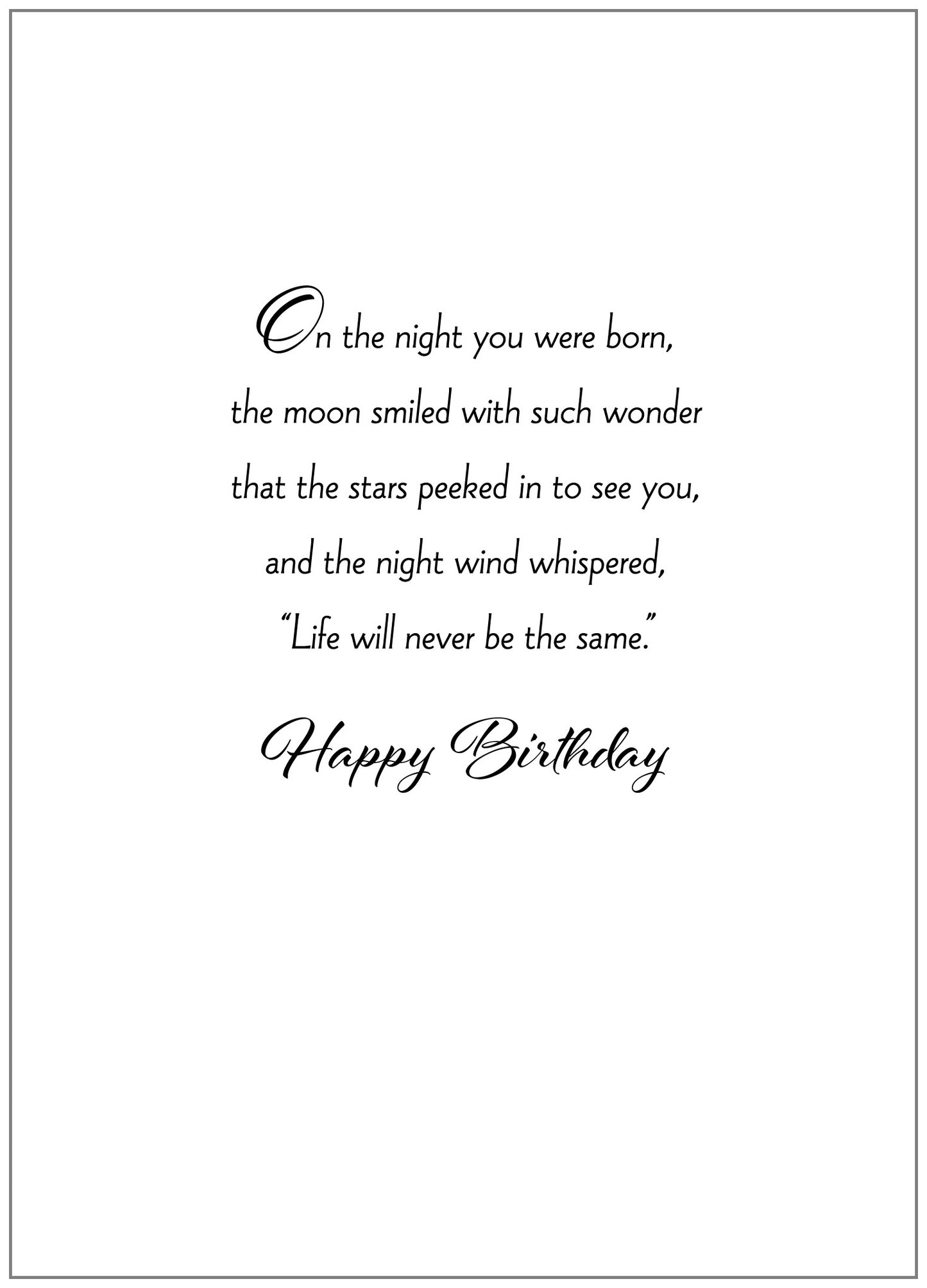 PS16088 Birthday Card