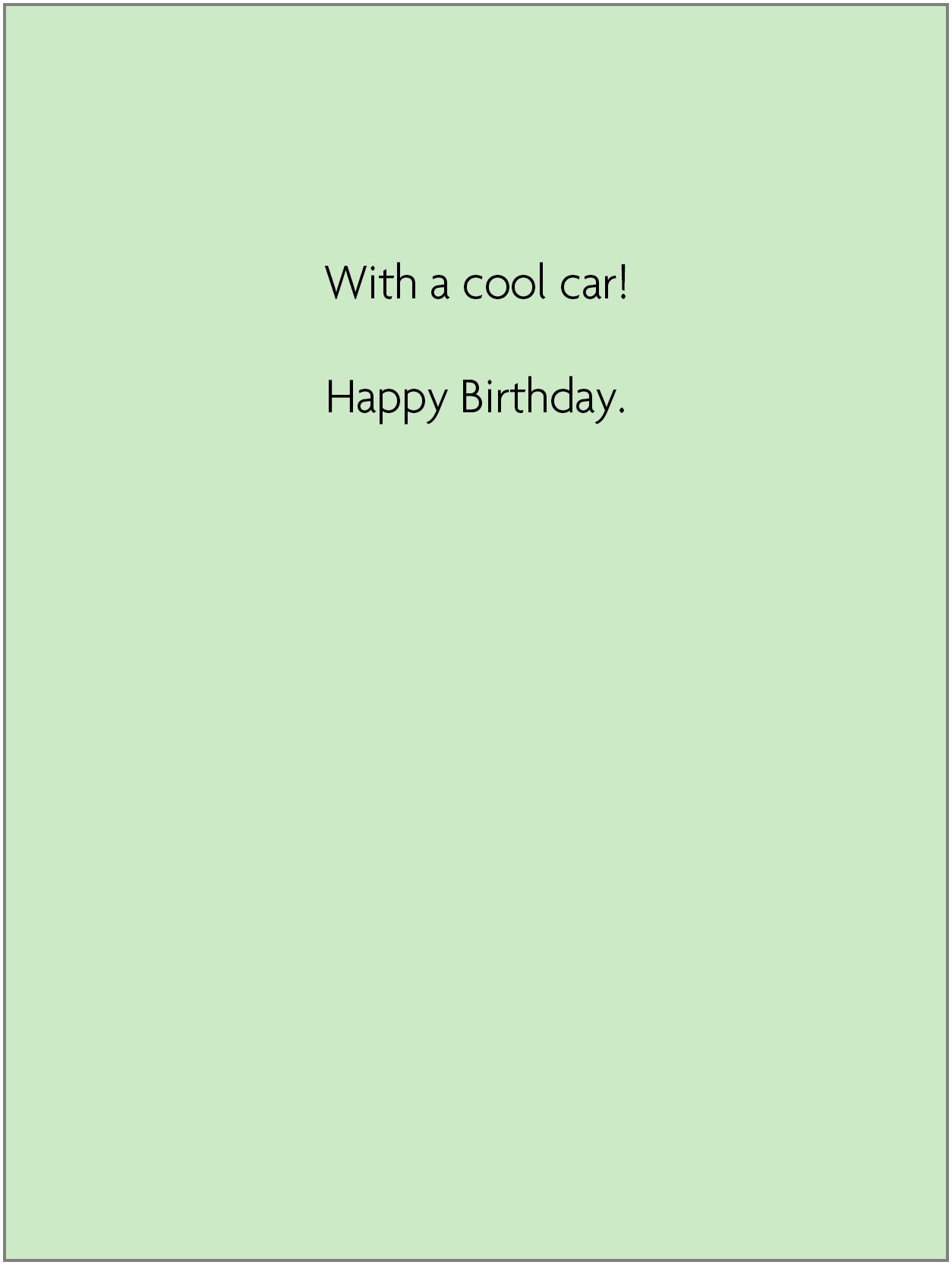 RPX0043 Birthday Card