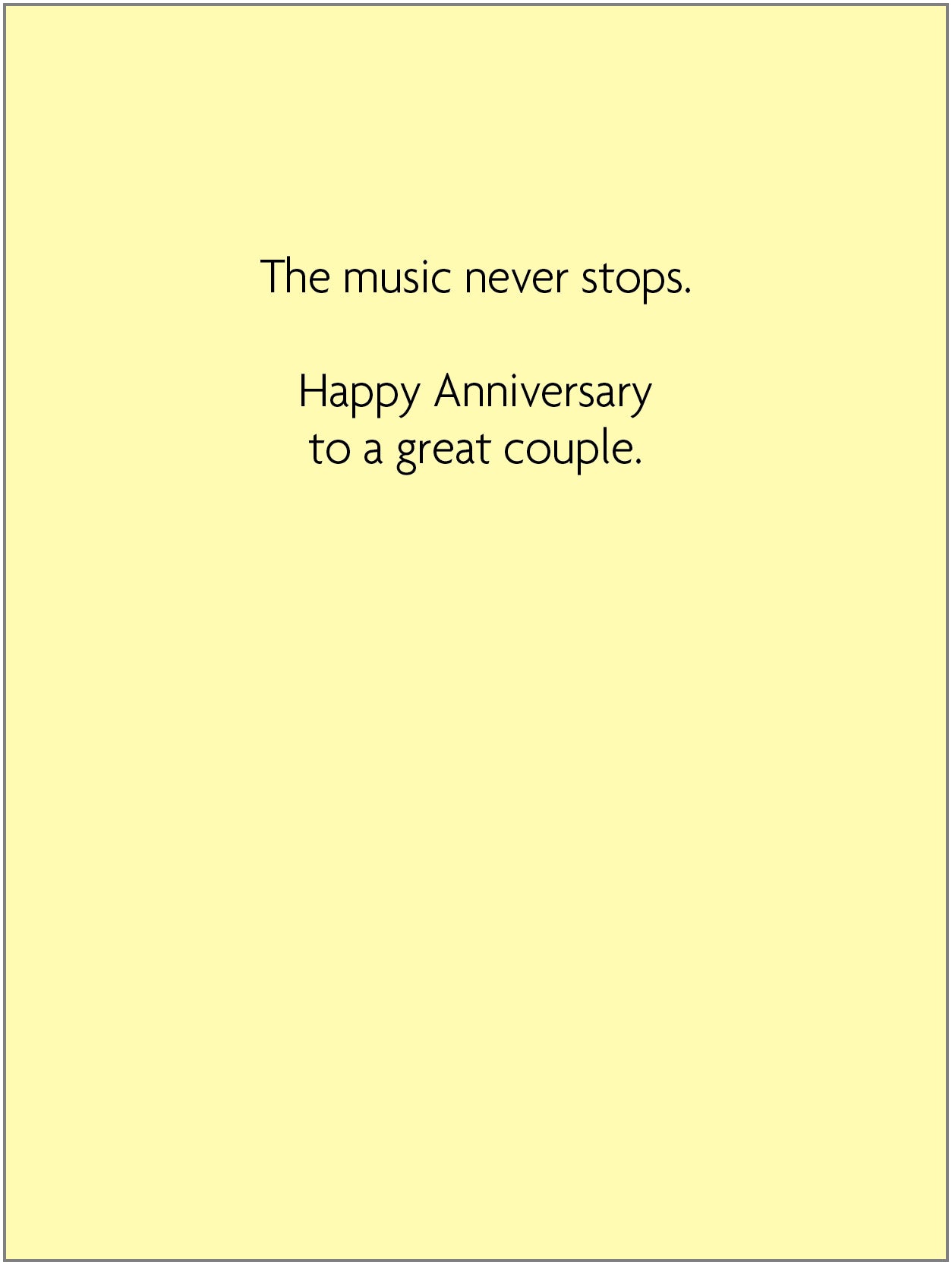 RPX1153 Anniversary Card