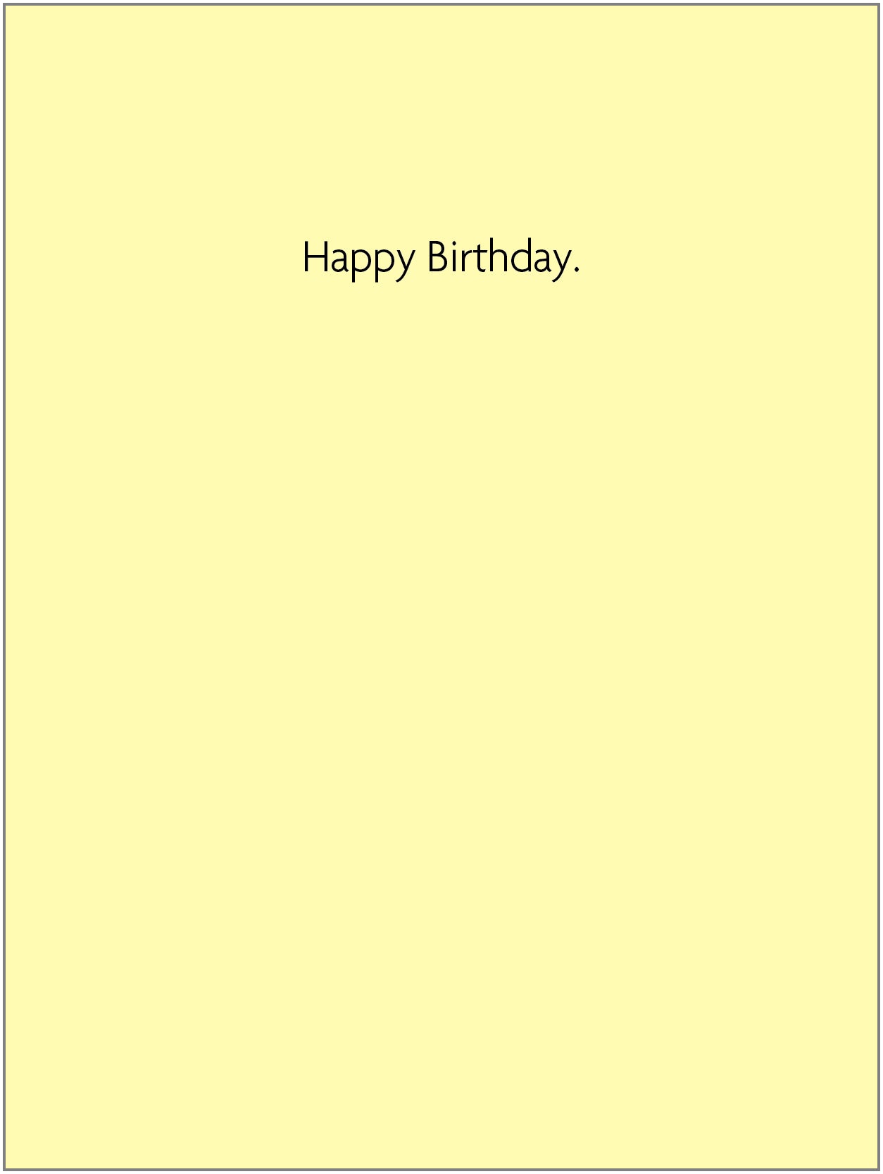 RPX1253 Birthday Card