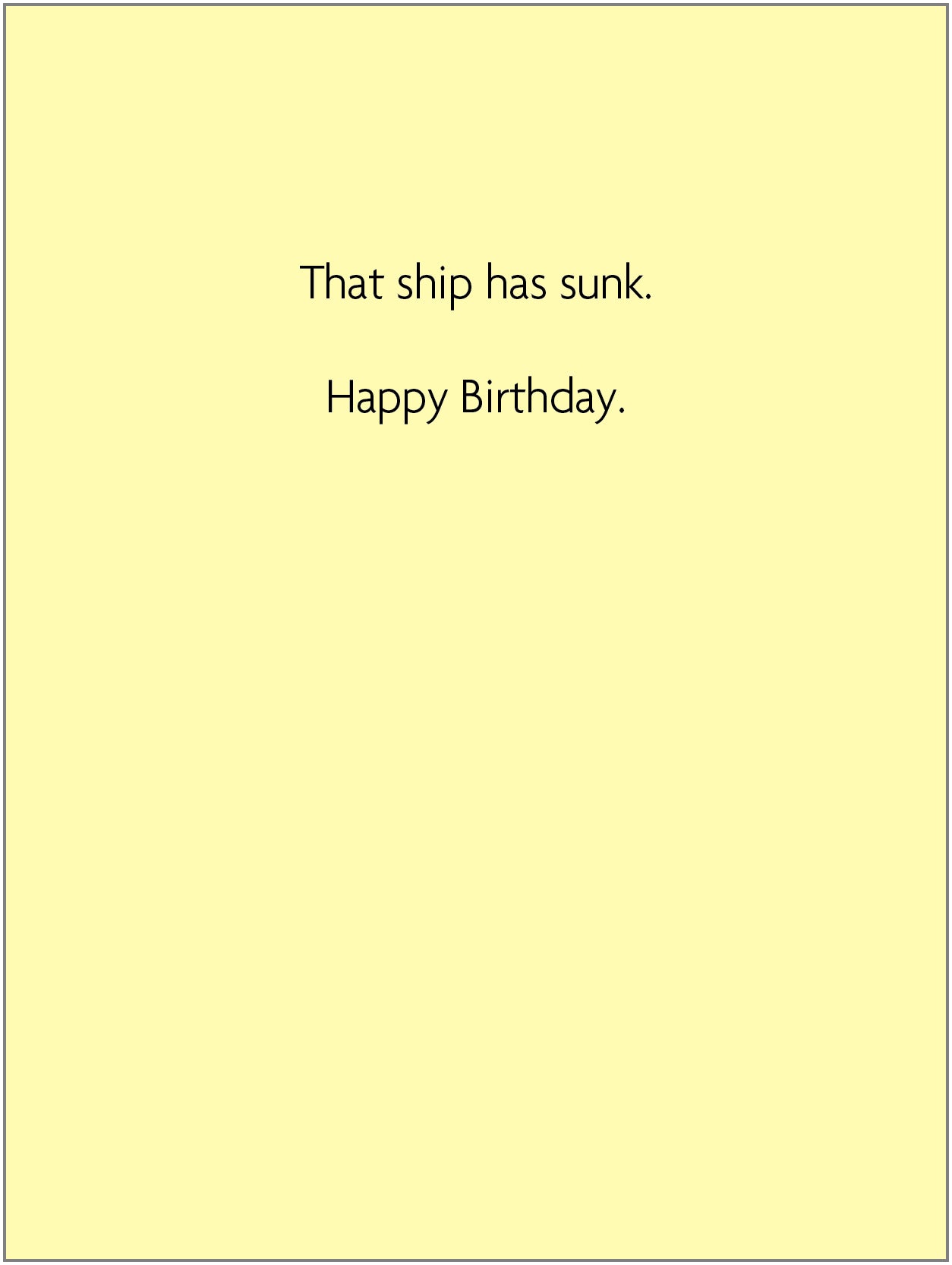 RPX1555 Birthday Card