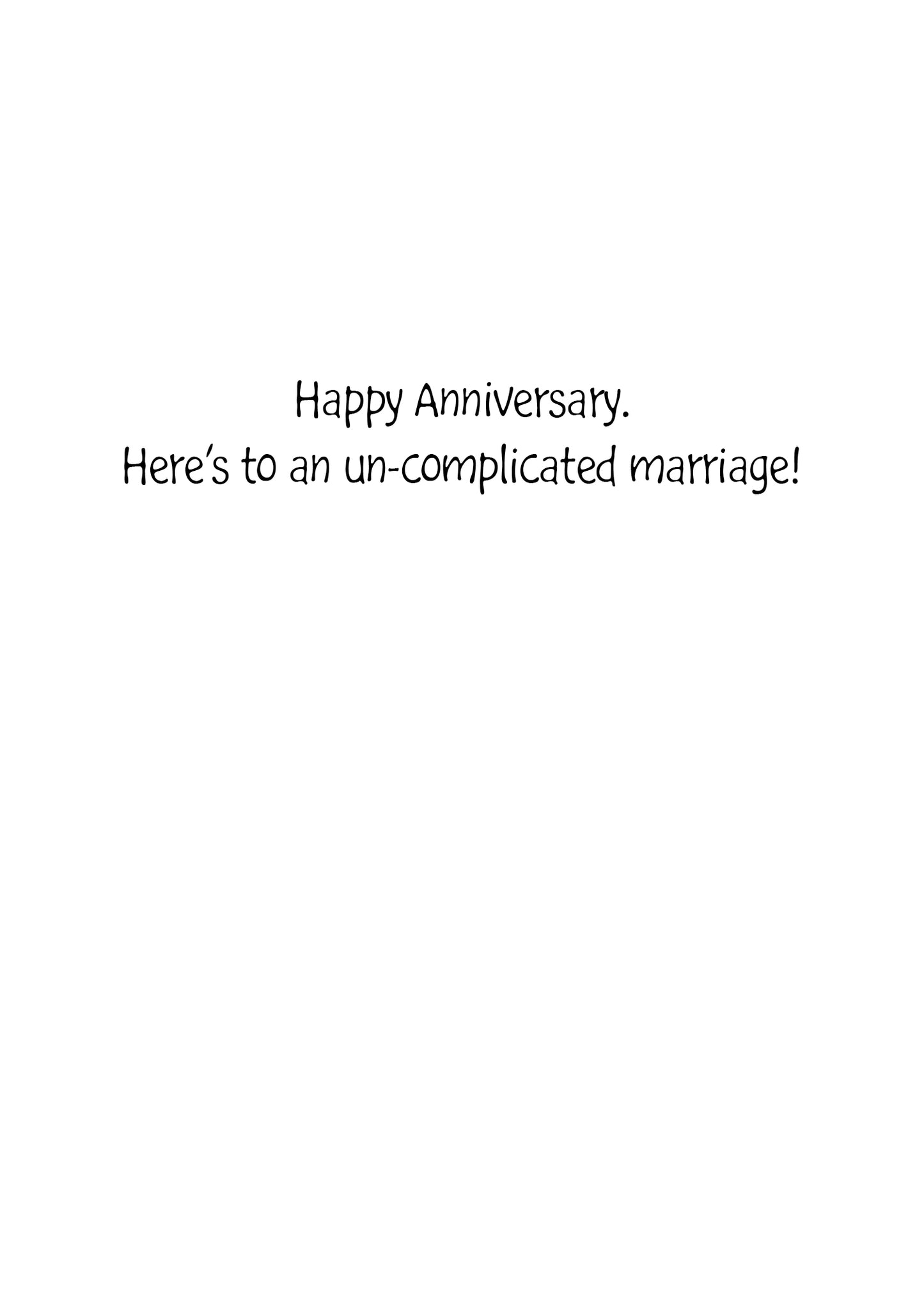 RU142 Anniversary Card