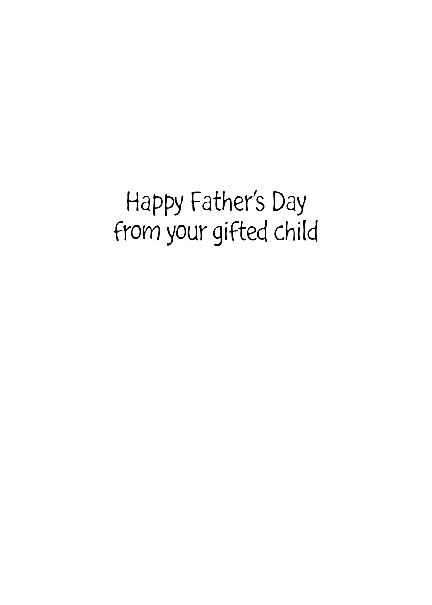 RU144 Father's Day Card
