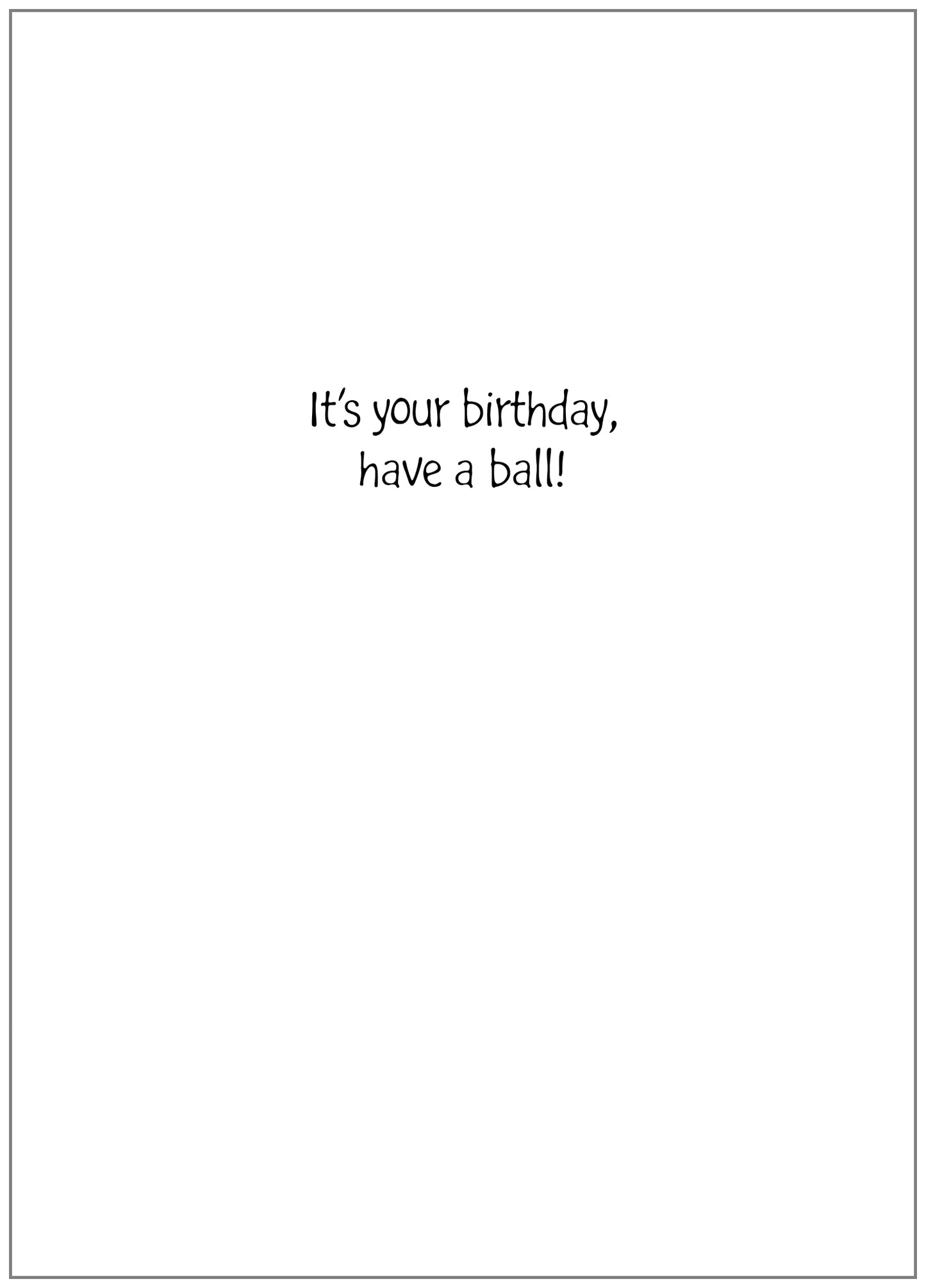 RU150 Birthday Card