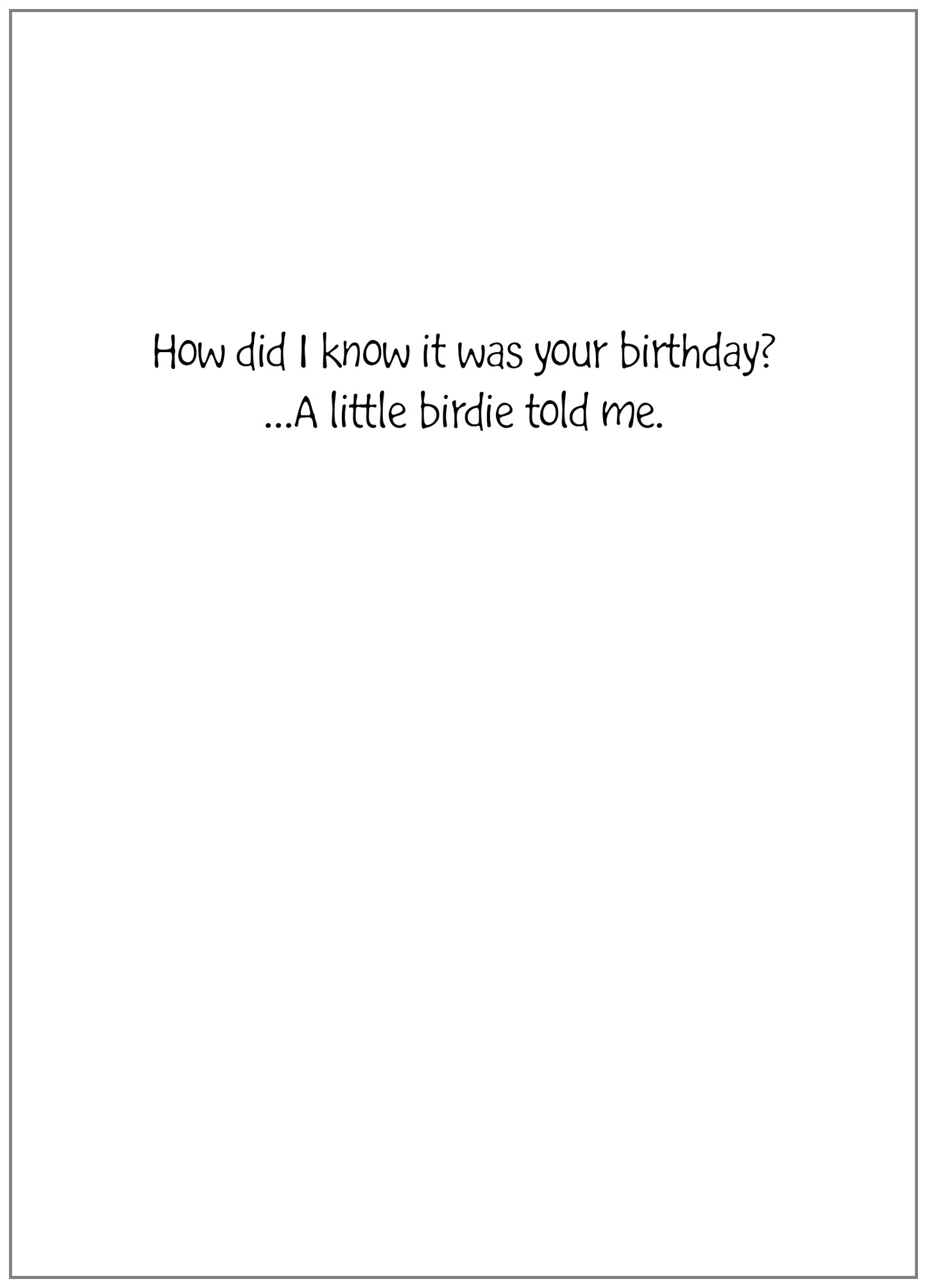 RU161 Birthday Card