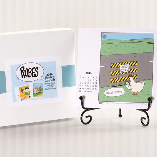 2026 Rubes® Best-Seller Classics Desk Calendar