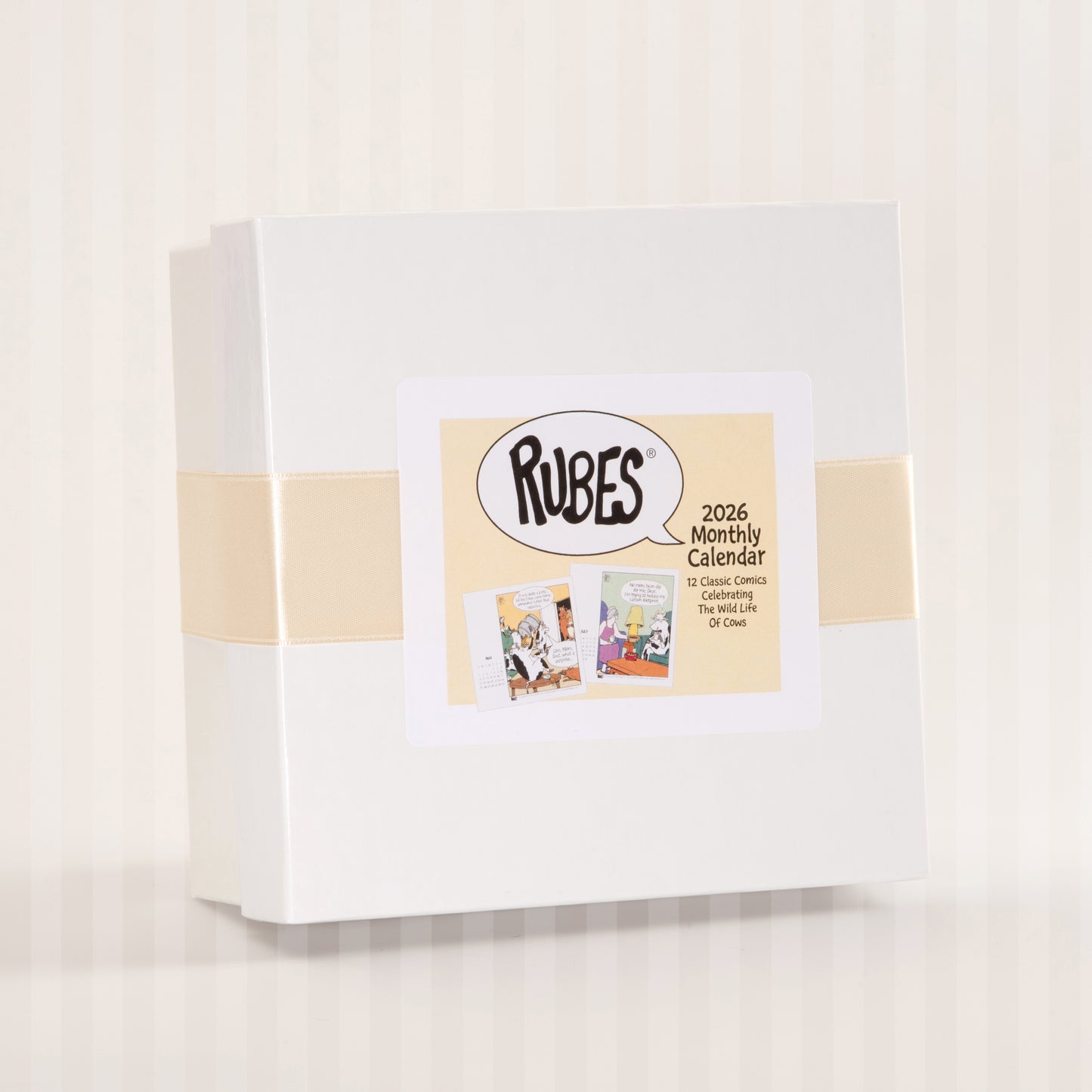 2026 Rubes® Cow Desk Calendar