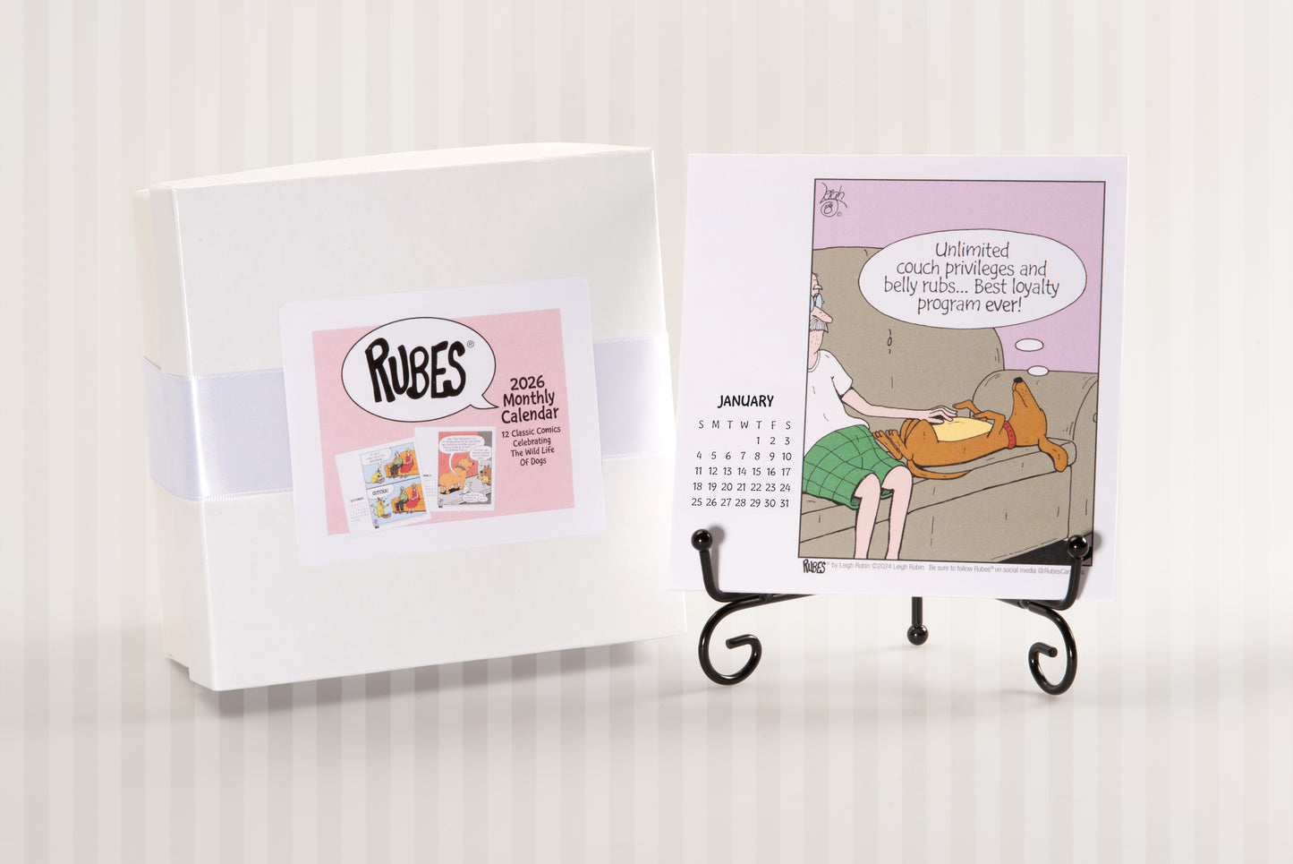 2026 Rubes® Dog Desk Calendar