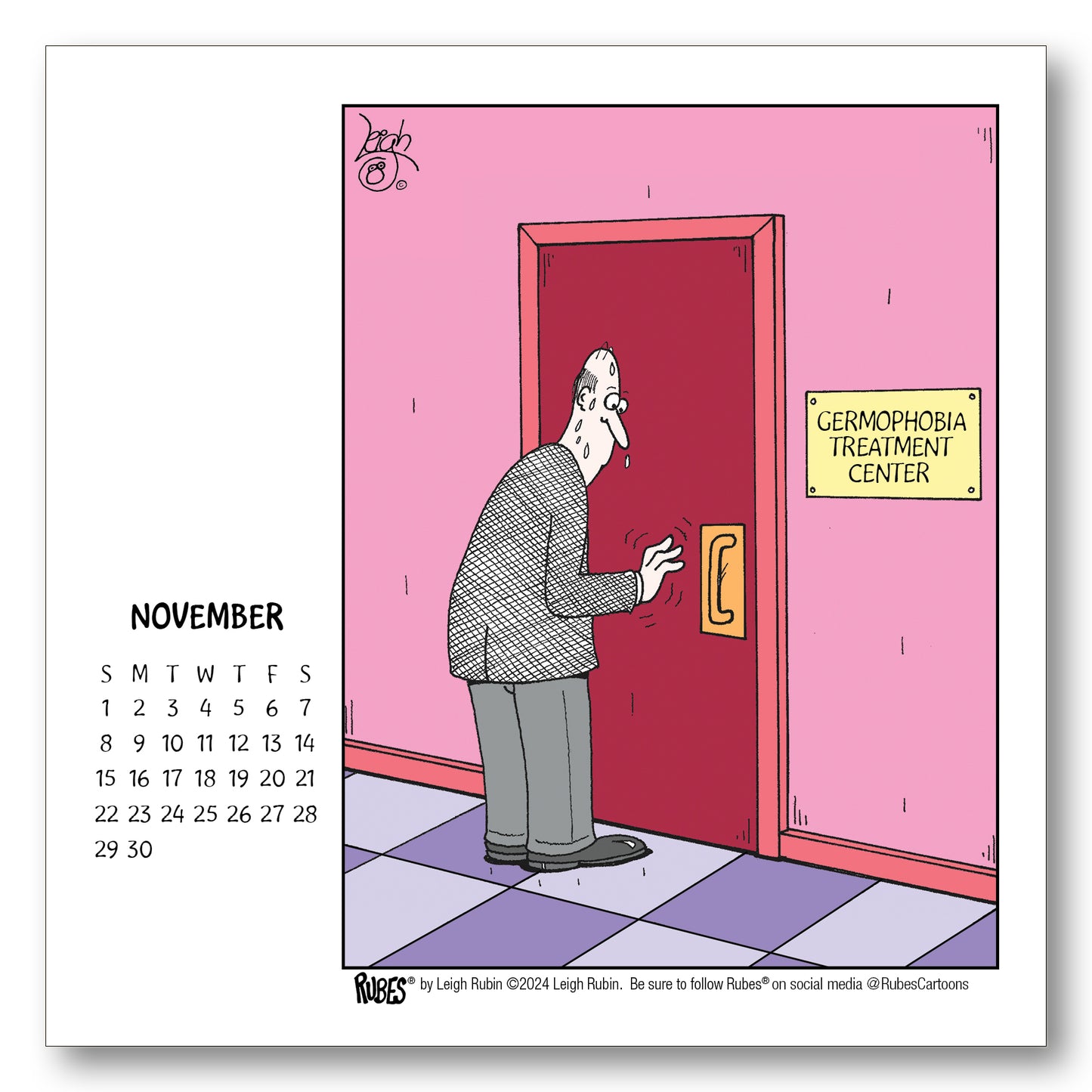 2026 Rubes® Best-Seller Classics Desk Calendar