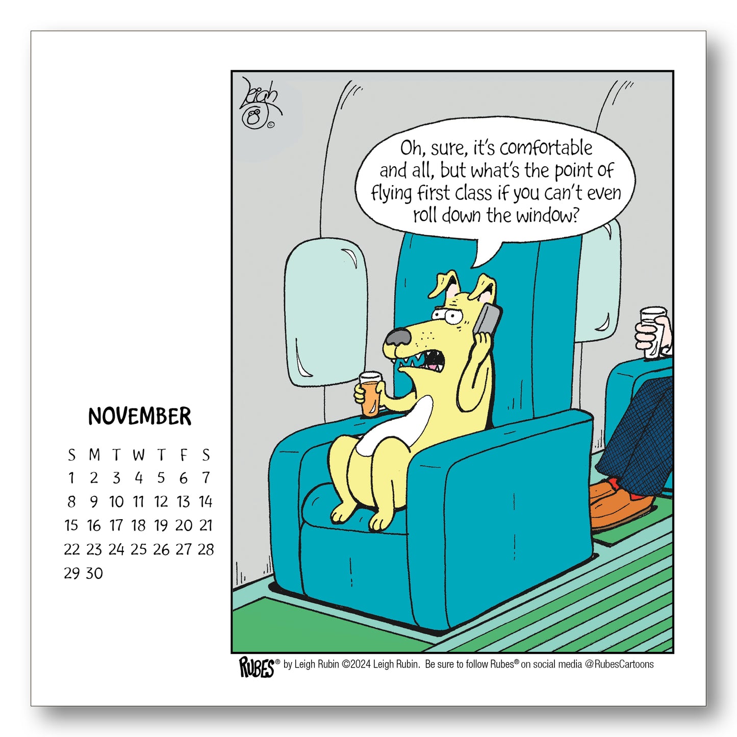 2026 Rubes® Dog Desk Calendar