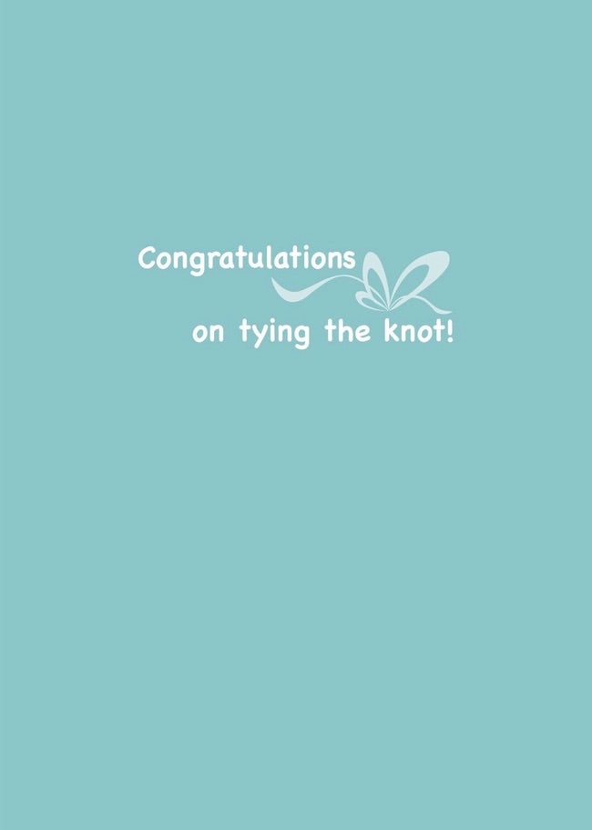 SA6604 Marriage Card