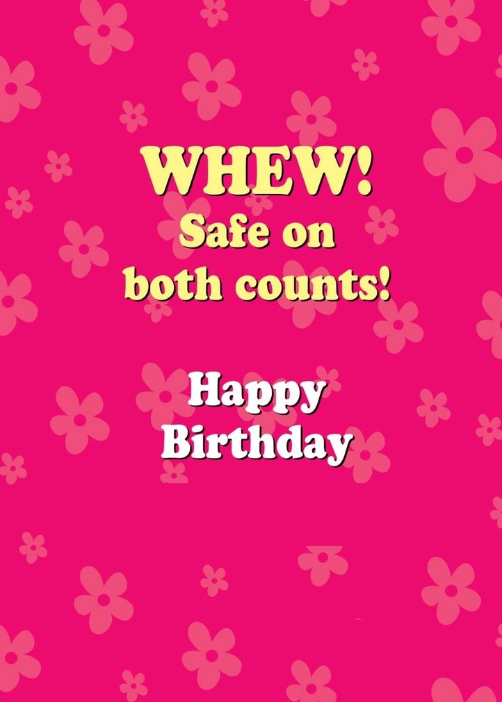 SA6664 Birthday Card