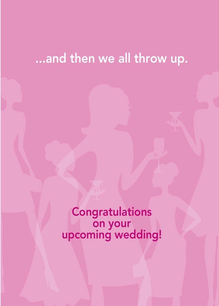 SA6828 Bachelorette Card