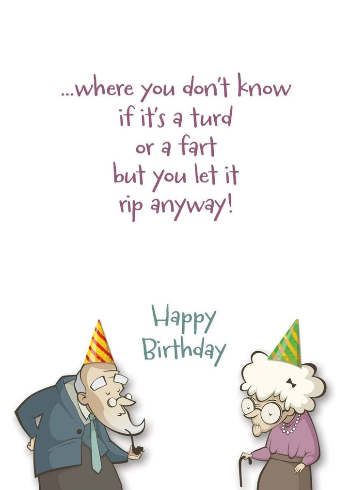 SA6836 Birthday Card
