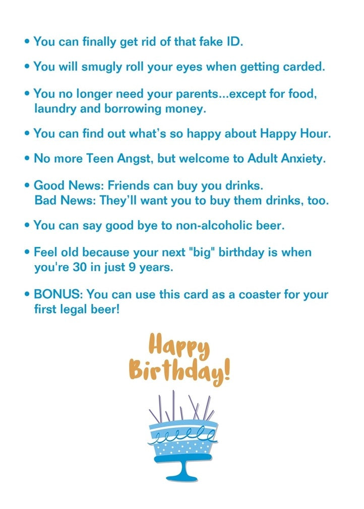 SA7064 Birthday Card