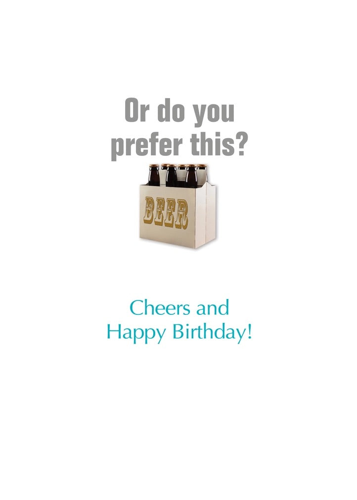SA7080 Birthday Card
