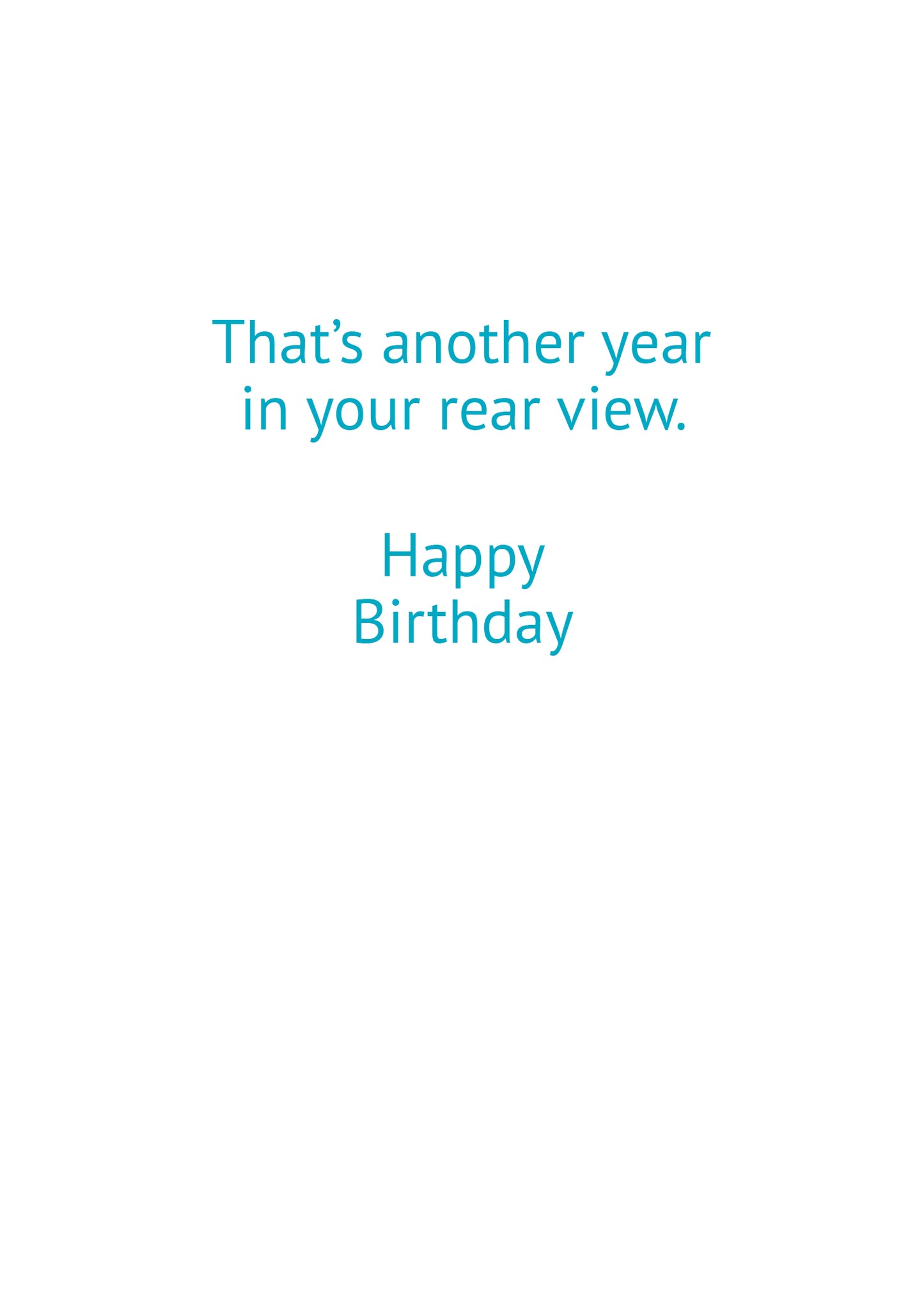 SA7140 Birthday Card