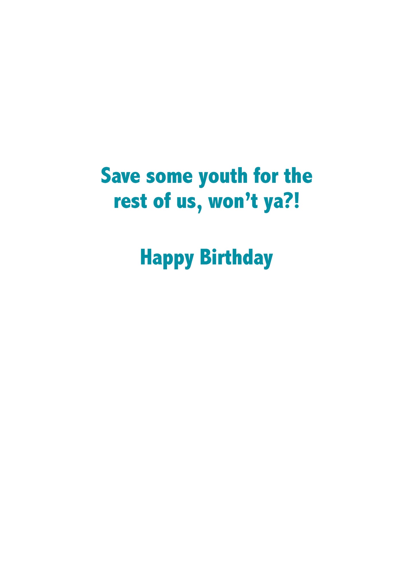 SA7153 Birthday Card