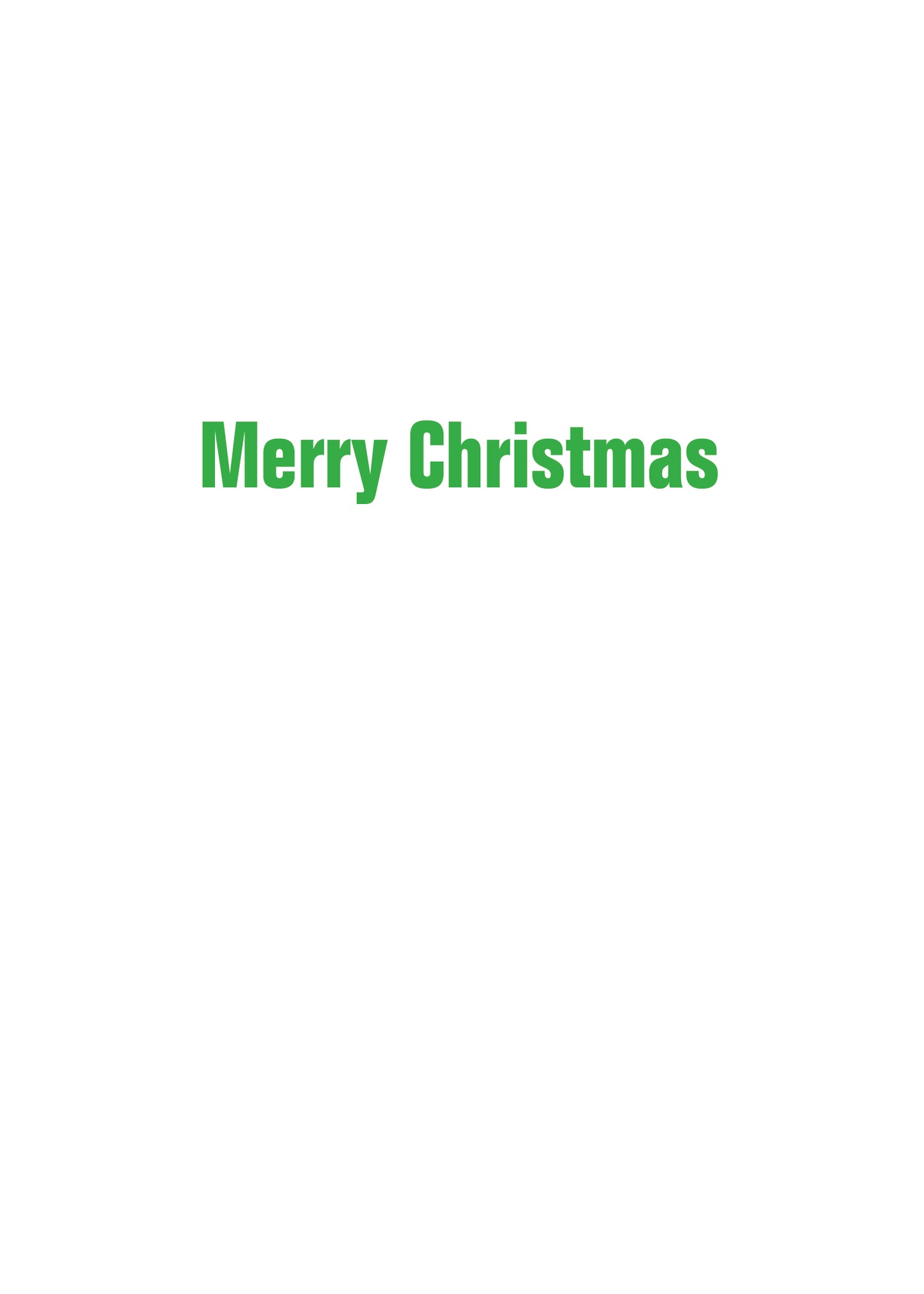 SAH7146 Holiday Card