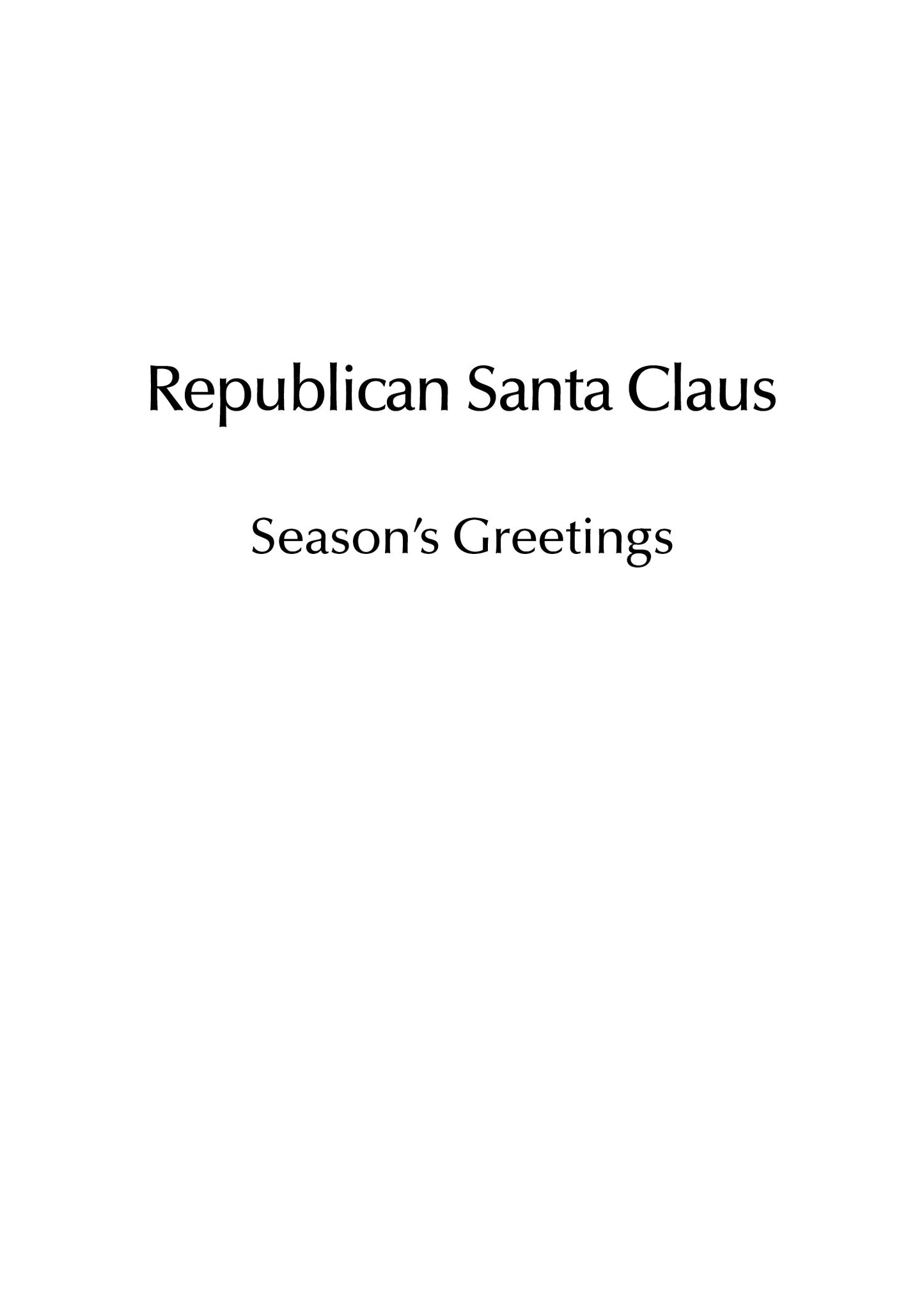 SAS6200 Holiday Card