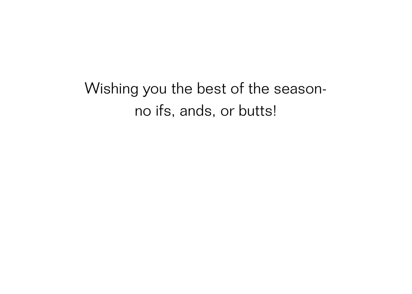 SAS6309 Holiday Card