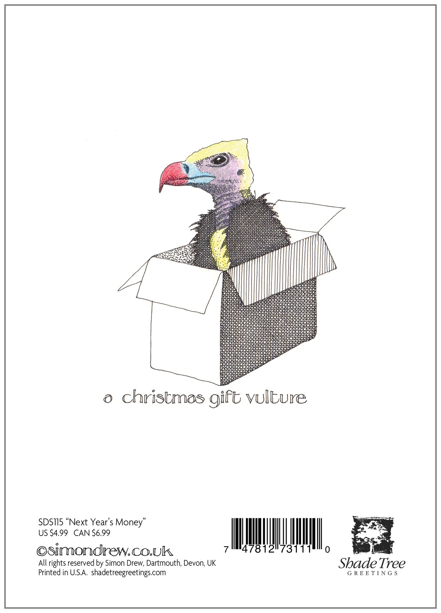 SDSBX115 Christmas Card Boxed