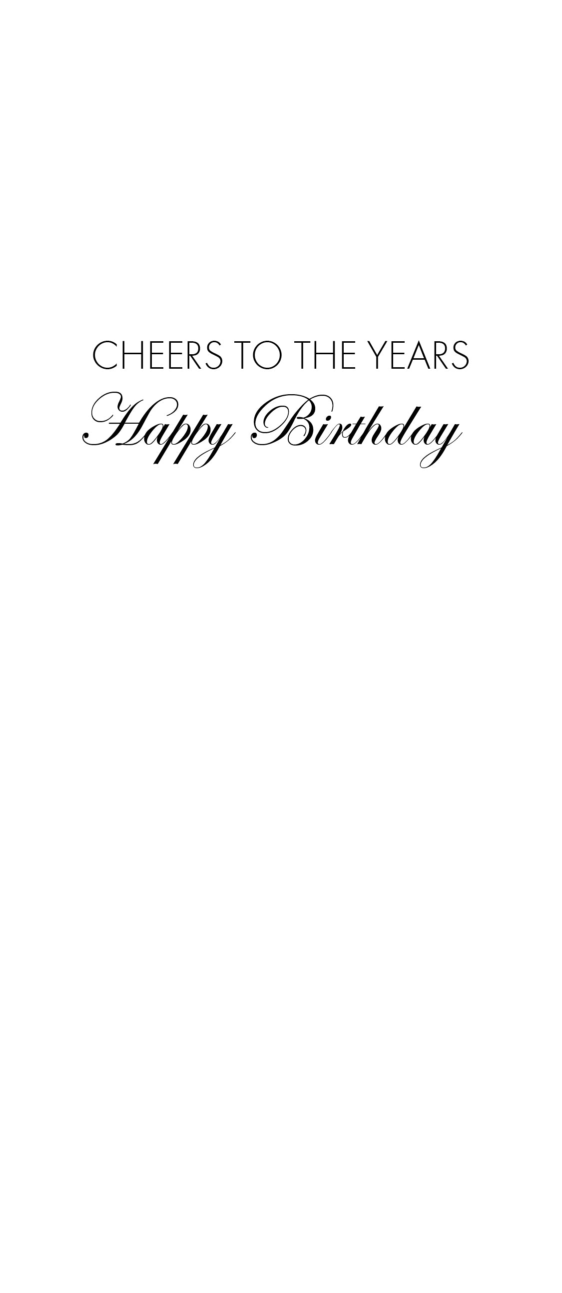 SEH AO218 Birthday Card