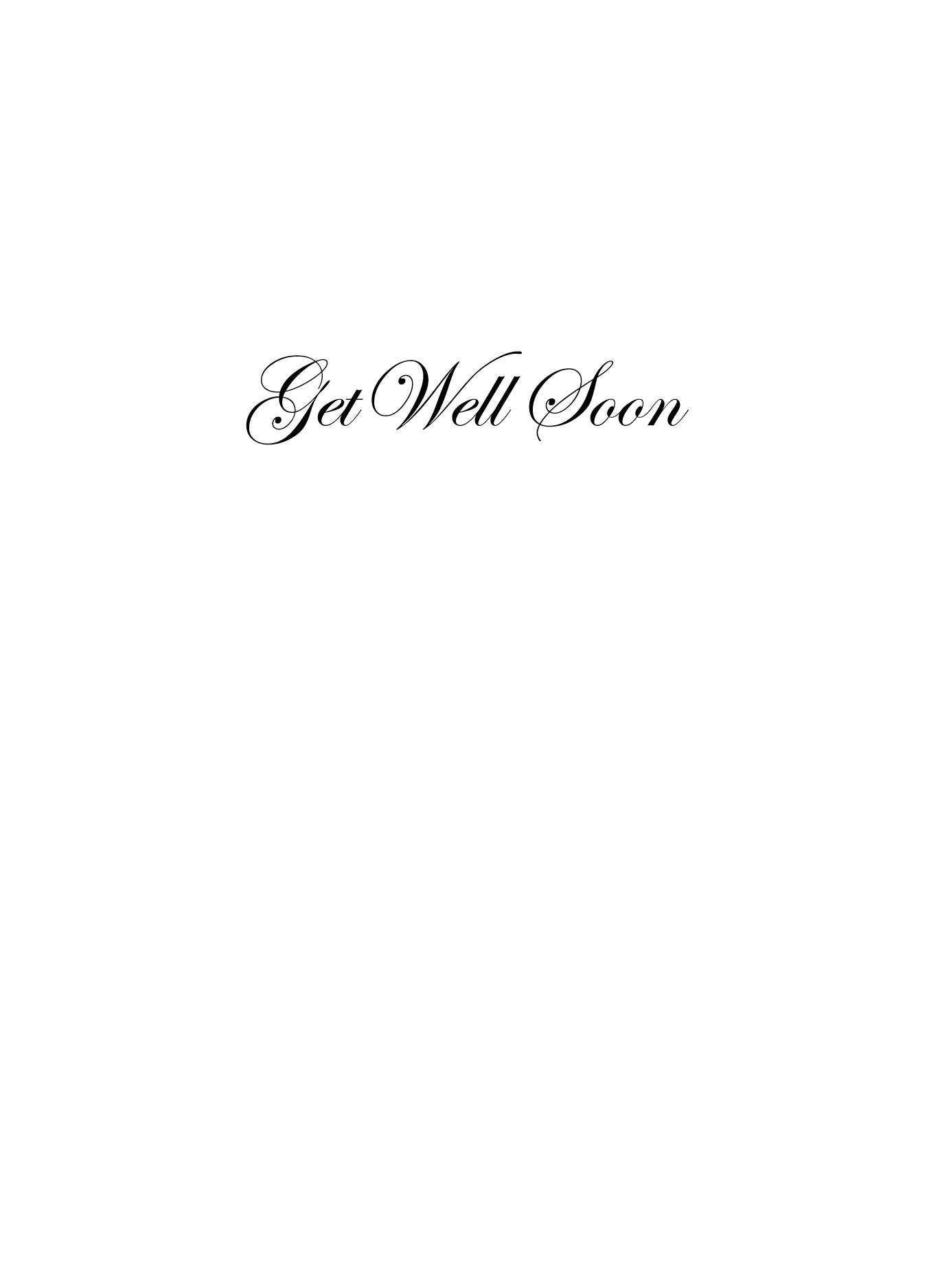 SEH AO684 Get Well Card