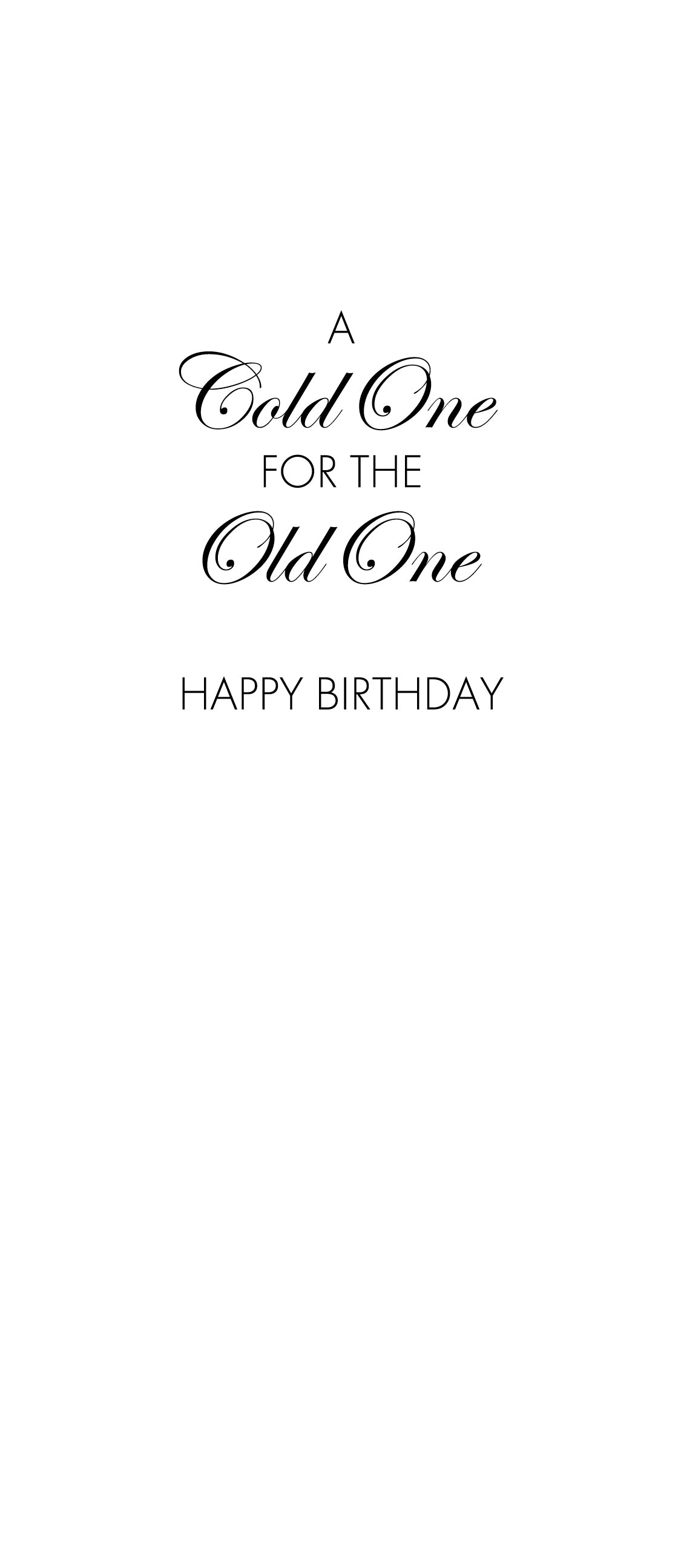 SEH AO688 Birthday Card
